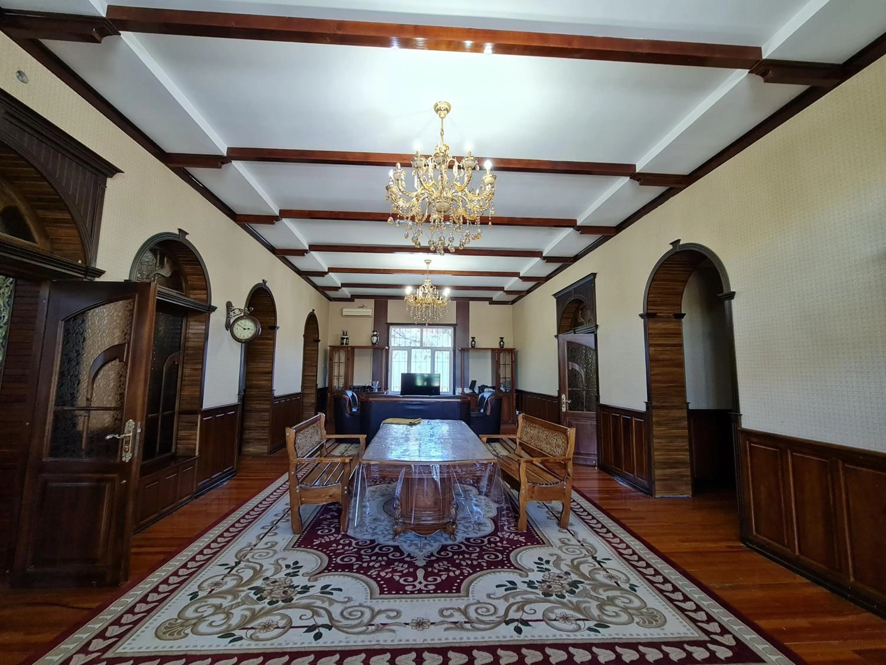 Living room in May weather Resort Family G House