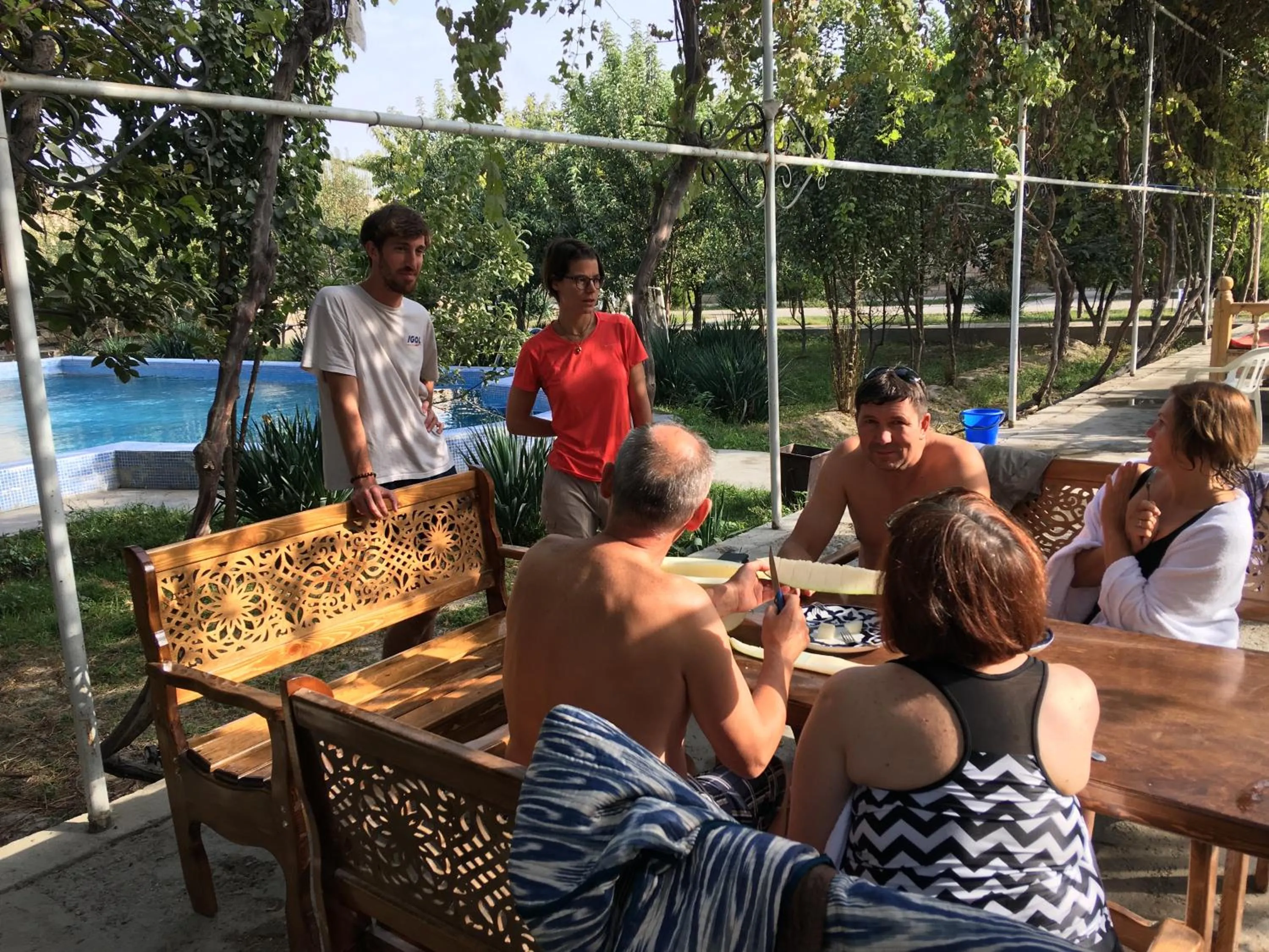 People in May weather Resort Family G House