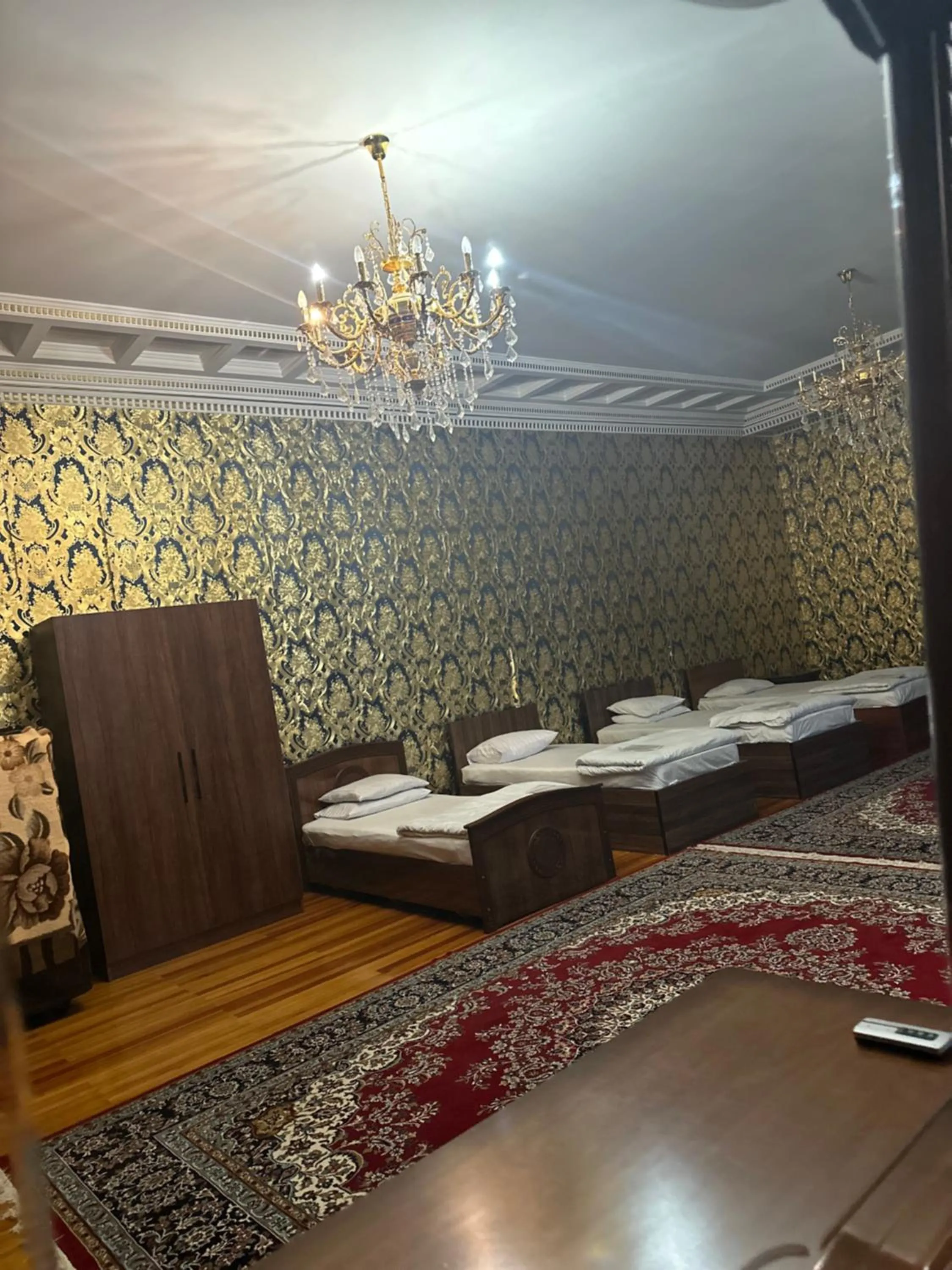 Garden view in May weather Resort Family G House