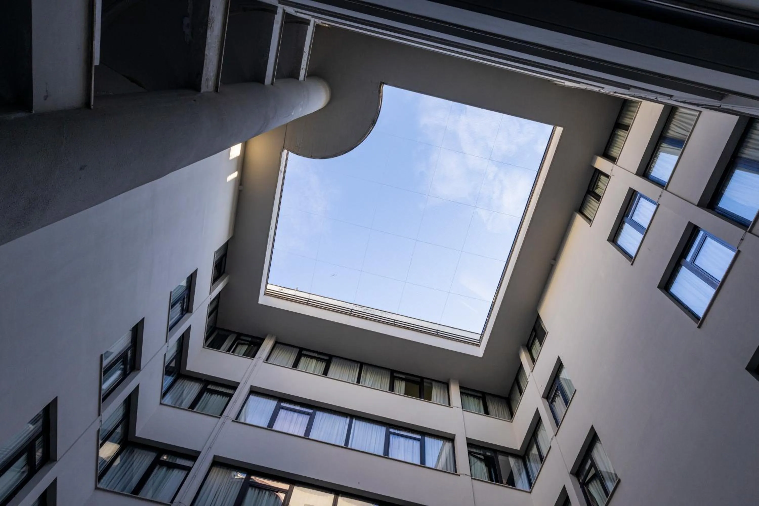 Inner courtyard view in The Caesar Roma