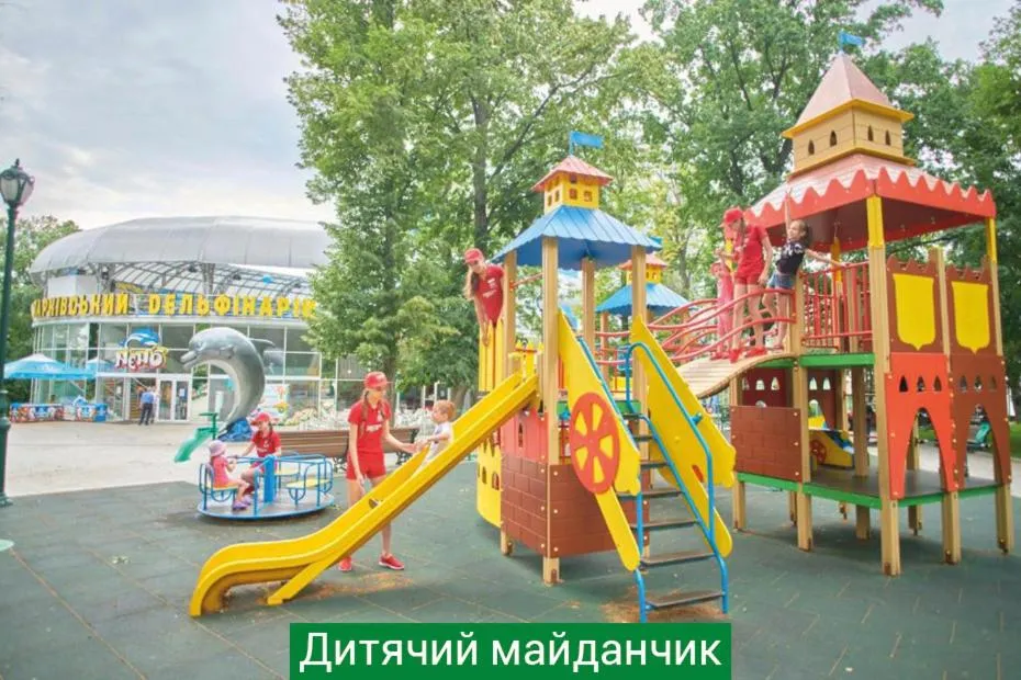 Property building in Hotel & Spa NEMO with dolphins