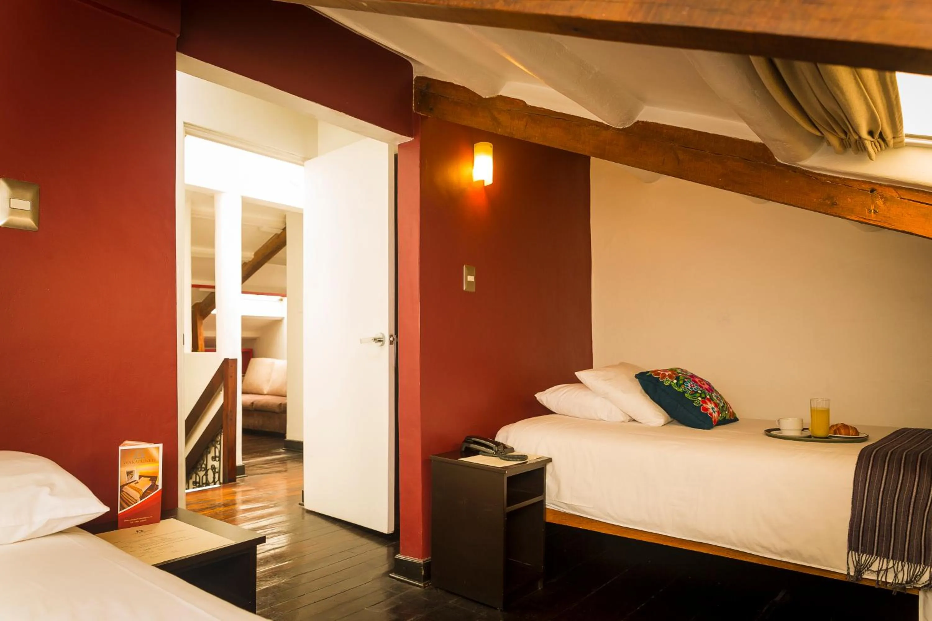 Bed in Wakapunku Boutique Hotel