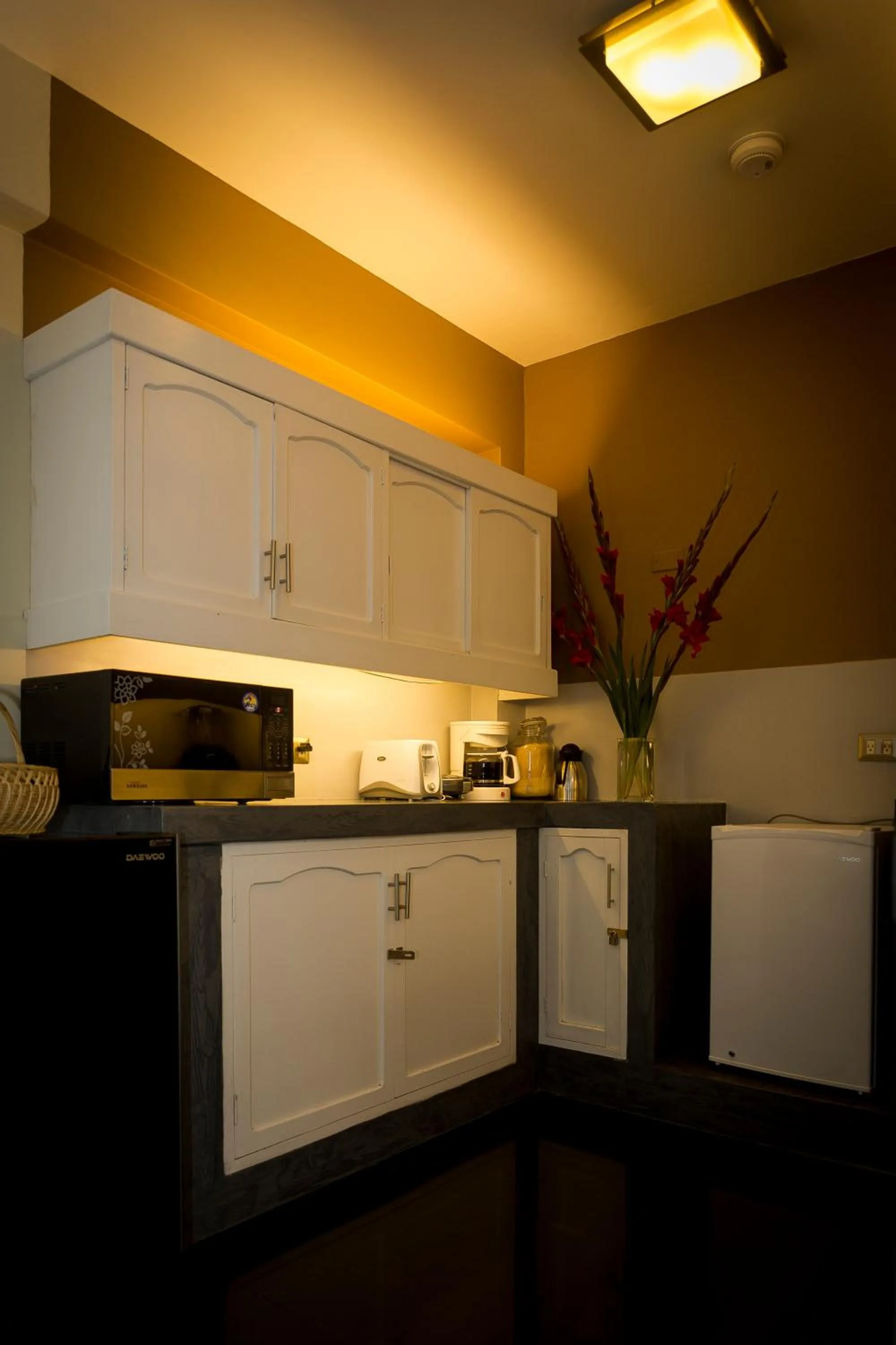 Kitchen or kitchenette in Wakapunku Boutique Hotel