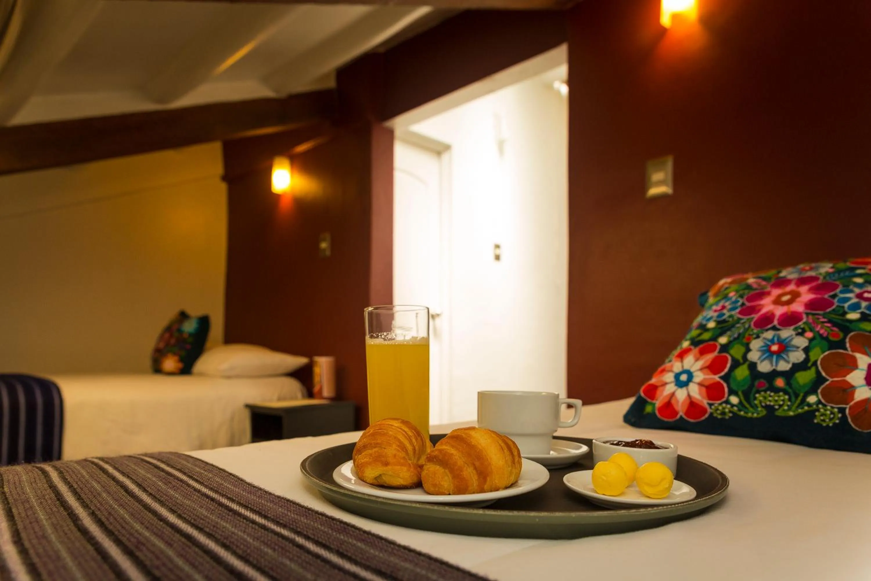 Bed in Wakapunku Boutique Hotel