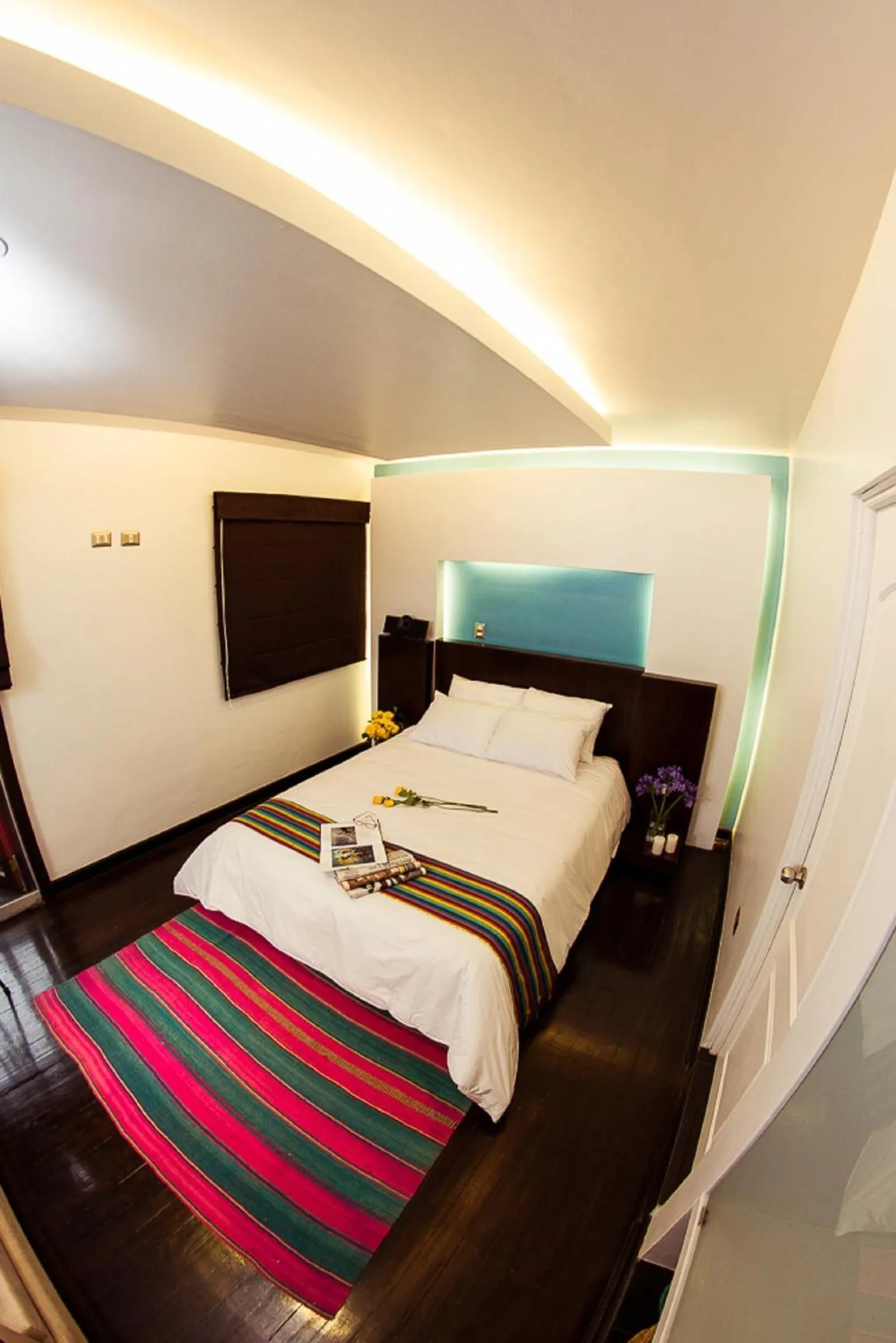 Photo of the whole room, Bed in Wakapunku Boutique Hotel