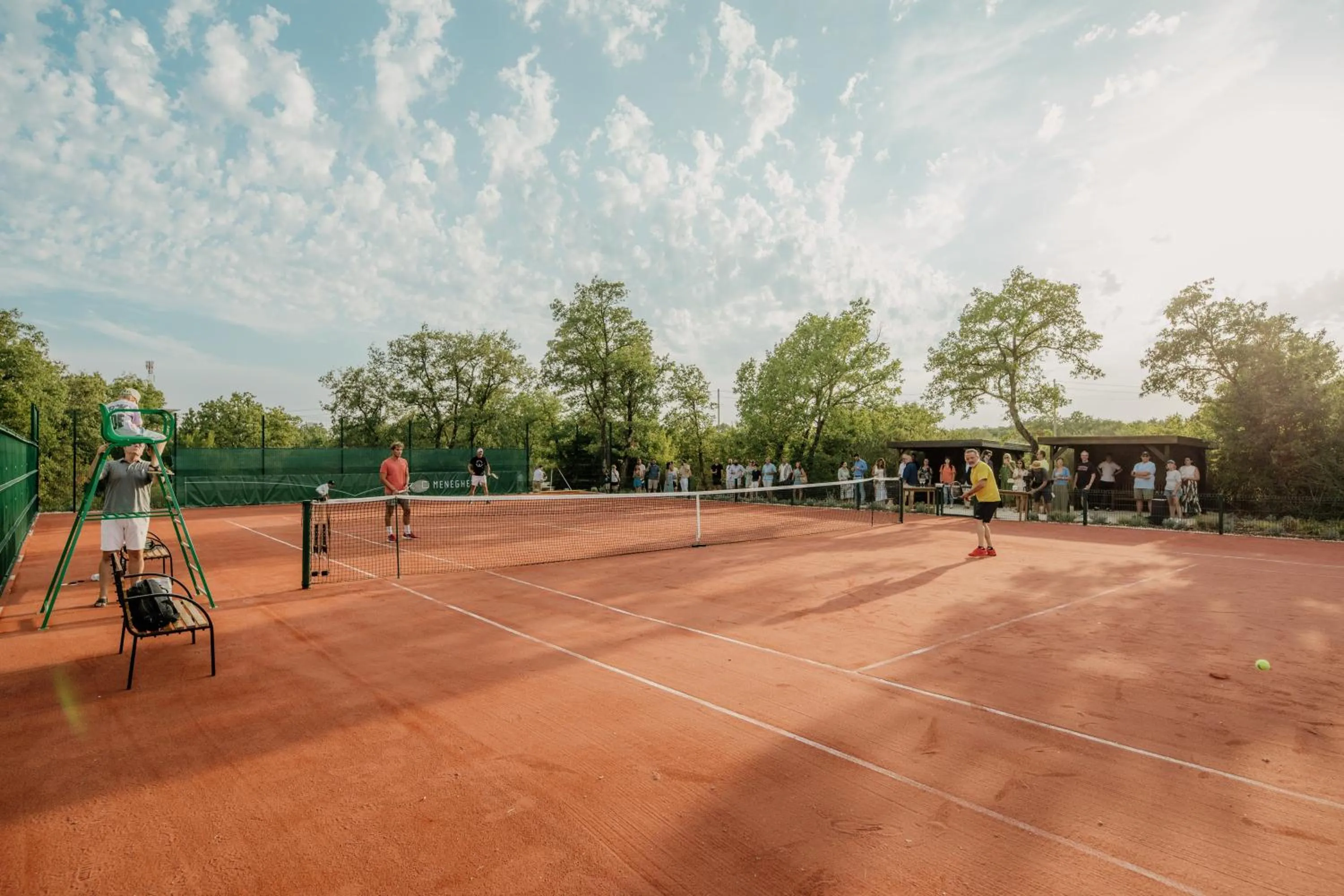 Tennis court in Meneghetti Wine Hotel and Winery - Relais & Chateaux