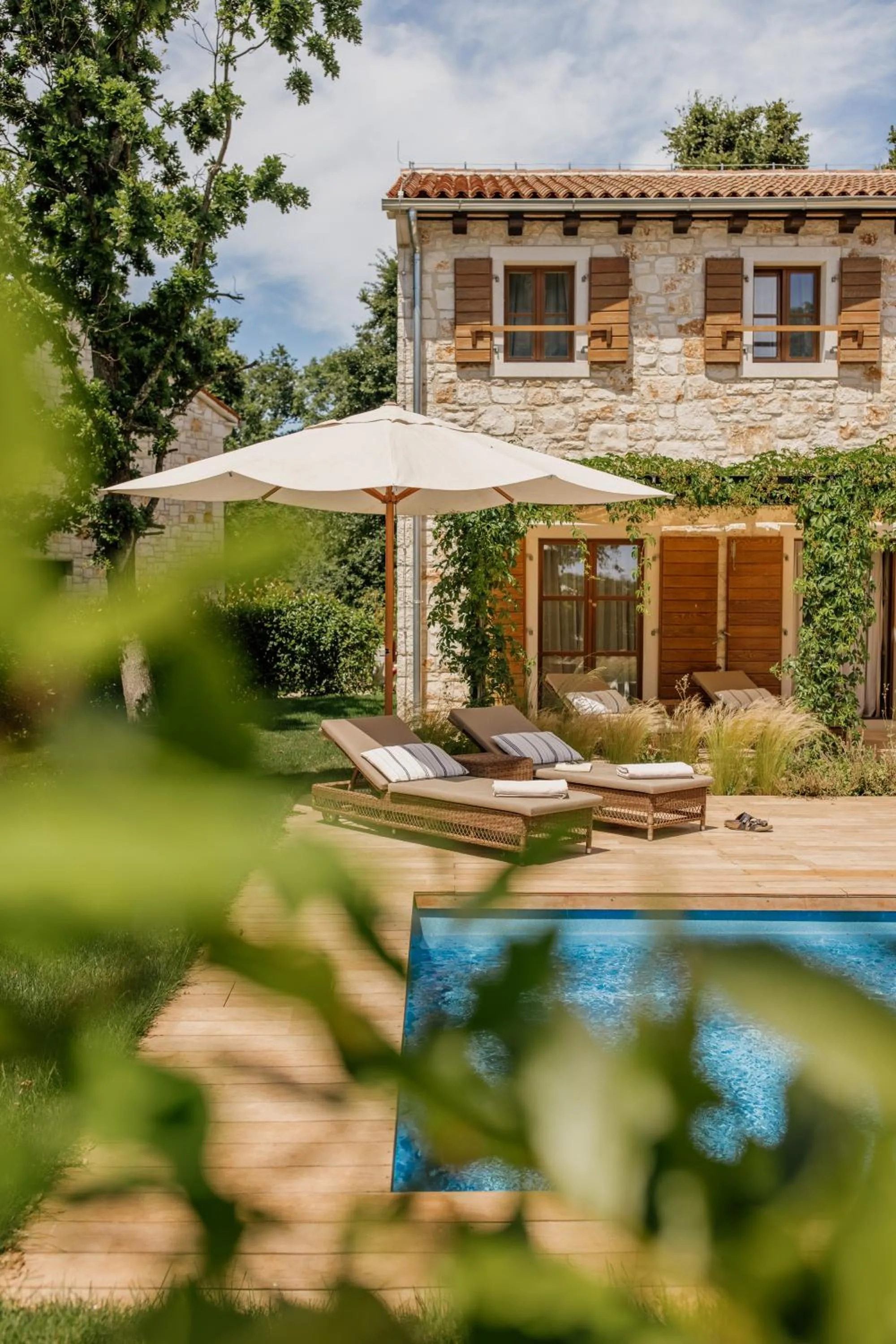 Swimming pool in Meneghetti Wine Hotel and Winery - Relais & Chateaux