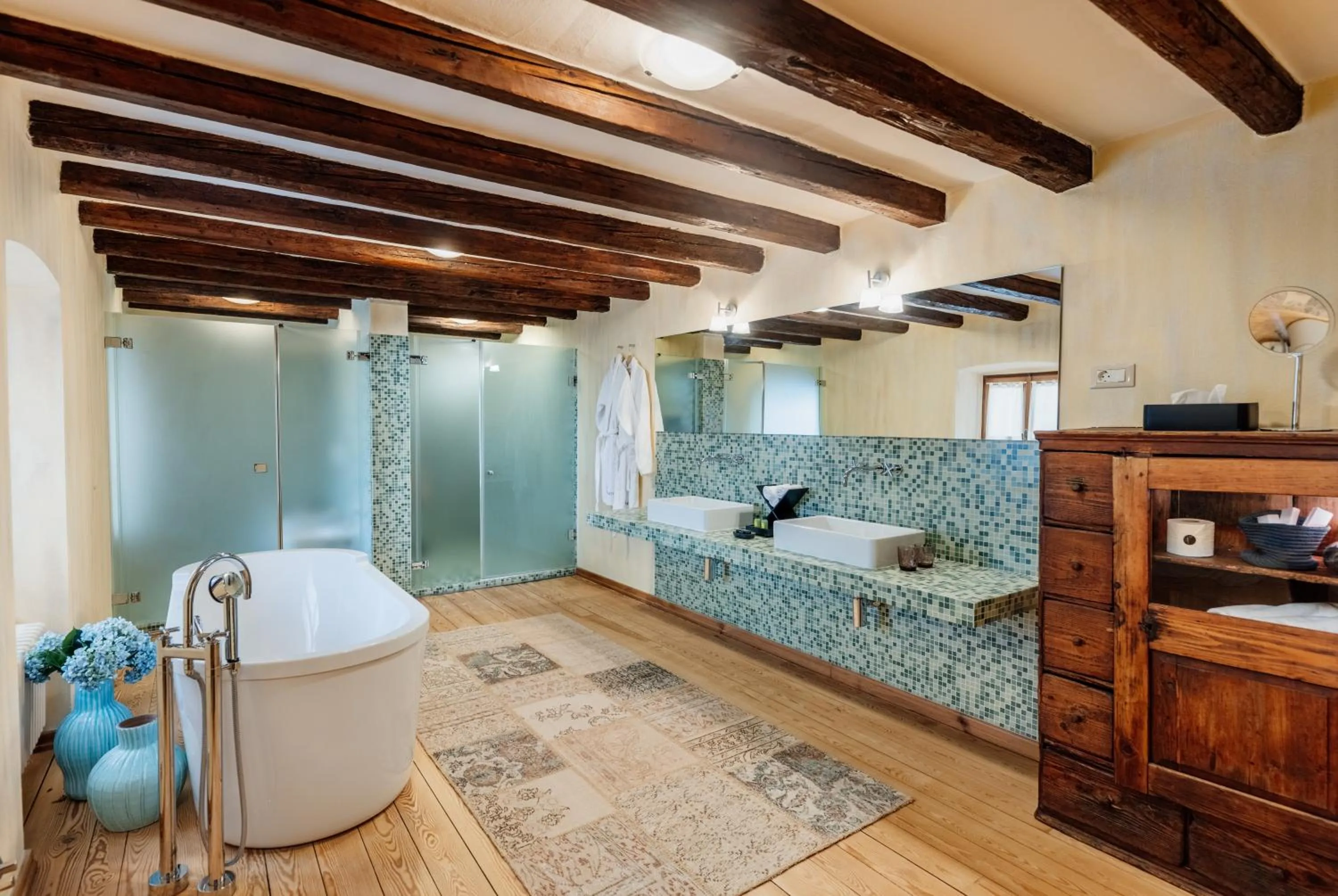 Bathroom in Meneghetti Wine Hotel and Winery - Relais & Chateaux