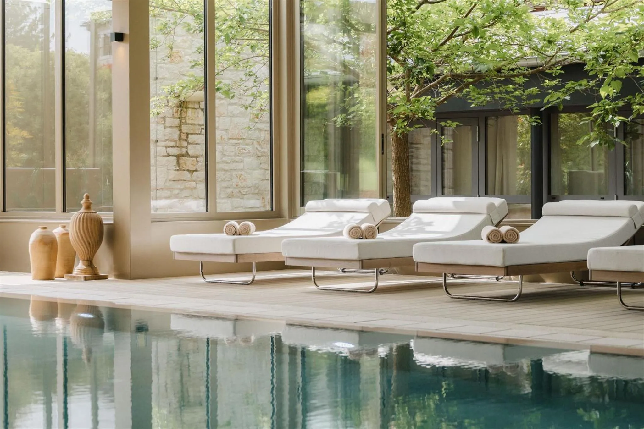 Spa and wellness centre/facilities in Meneghetti Wine Hotel and Winery - Relais & Chateaux