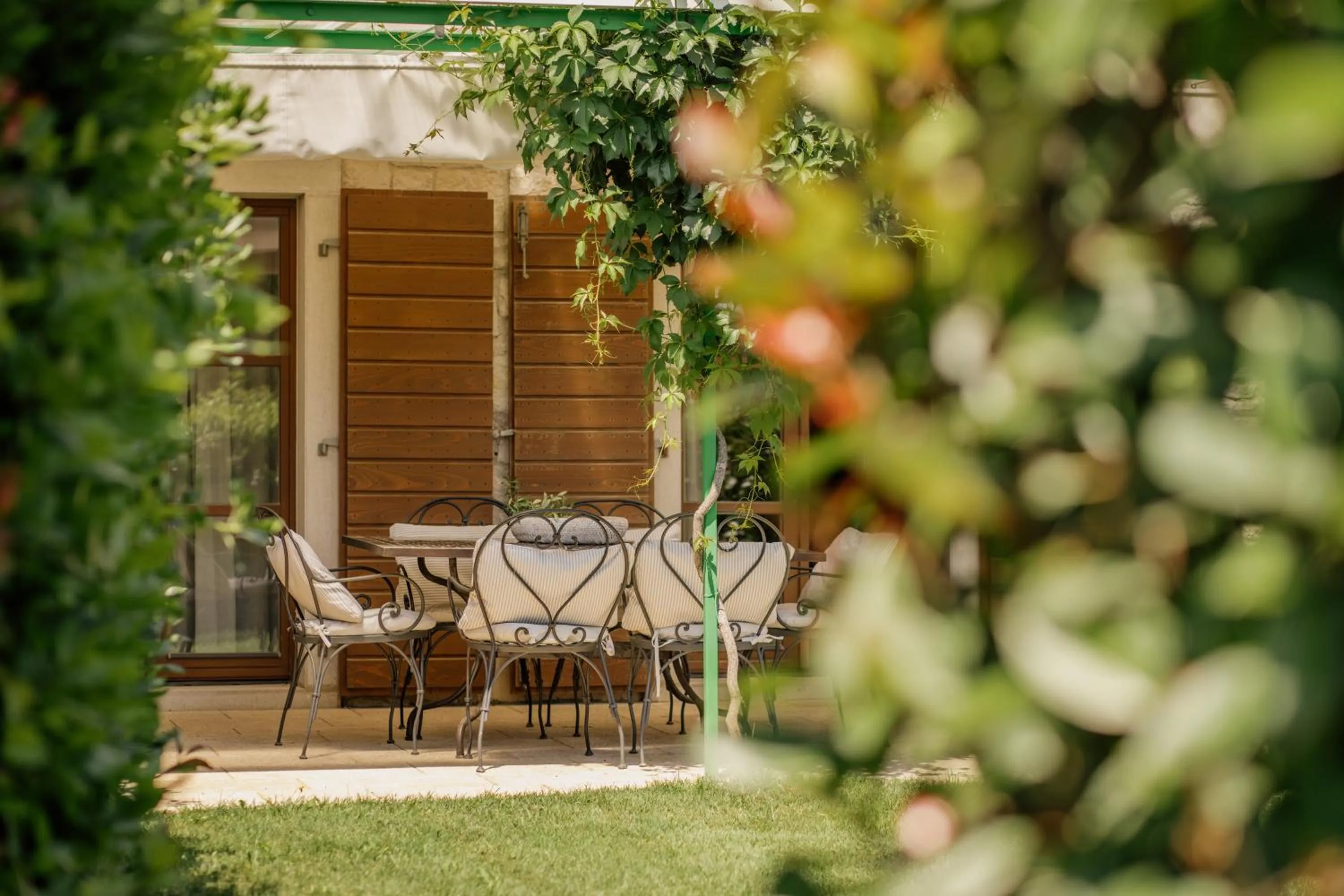 Balcony/Terrace in Meneghetti Wine Hotel and Winery - Relais & Chateaux