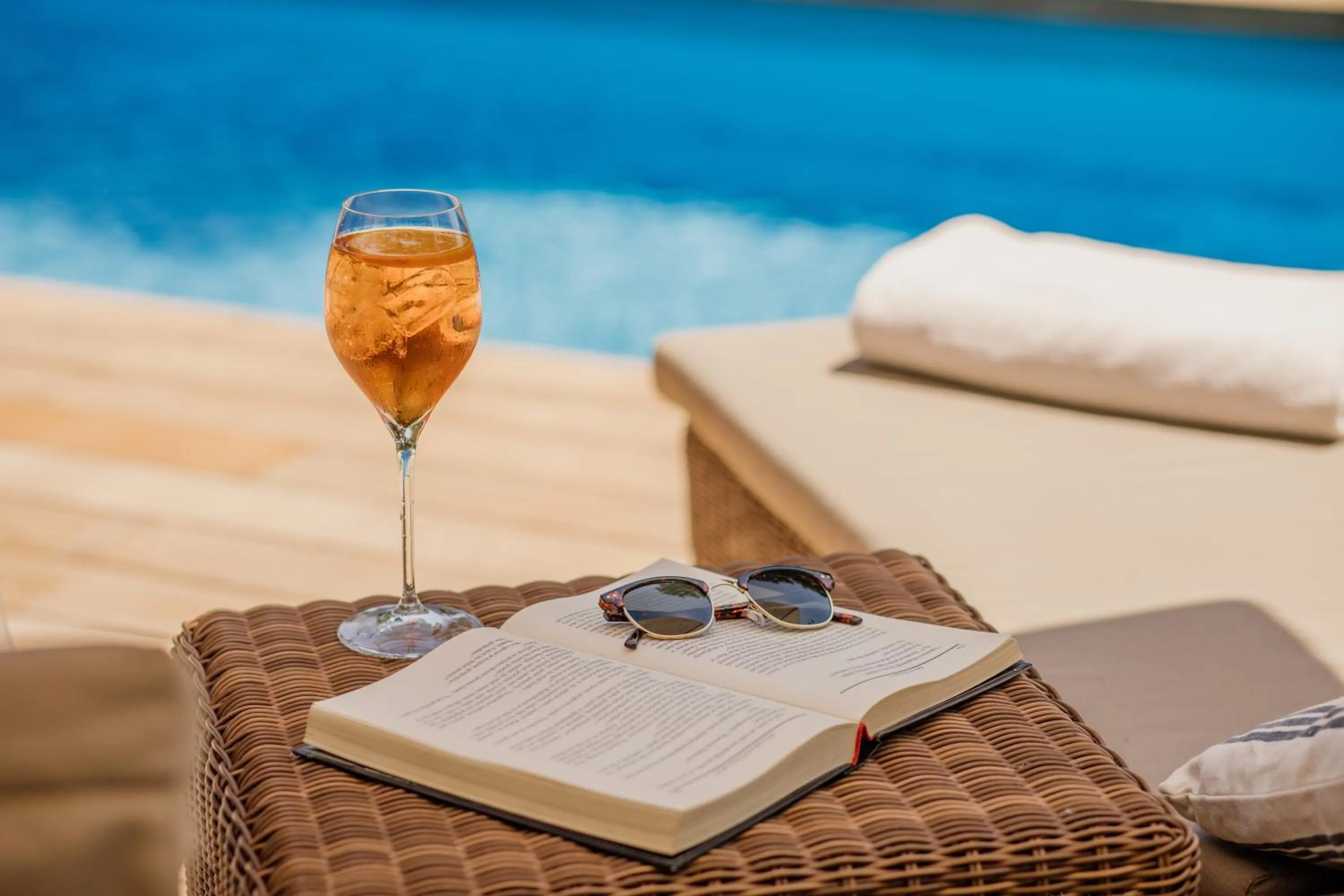 Swimming pool in Meneghetti Wine Hotel and Winery - Relais & Chateaux