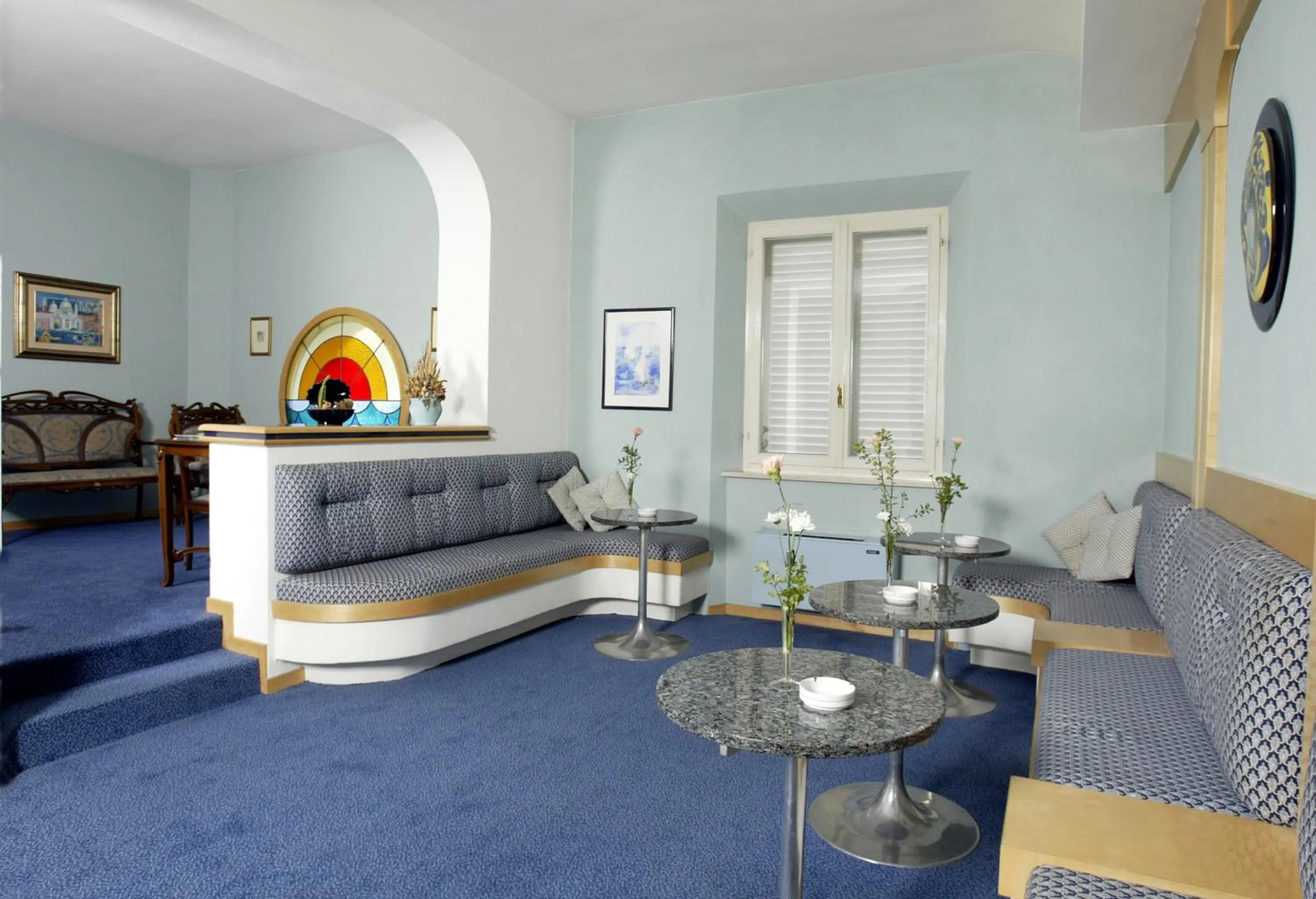 Seating area in Elba Hotel