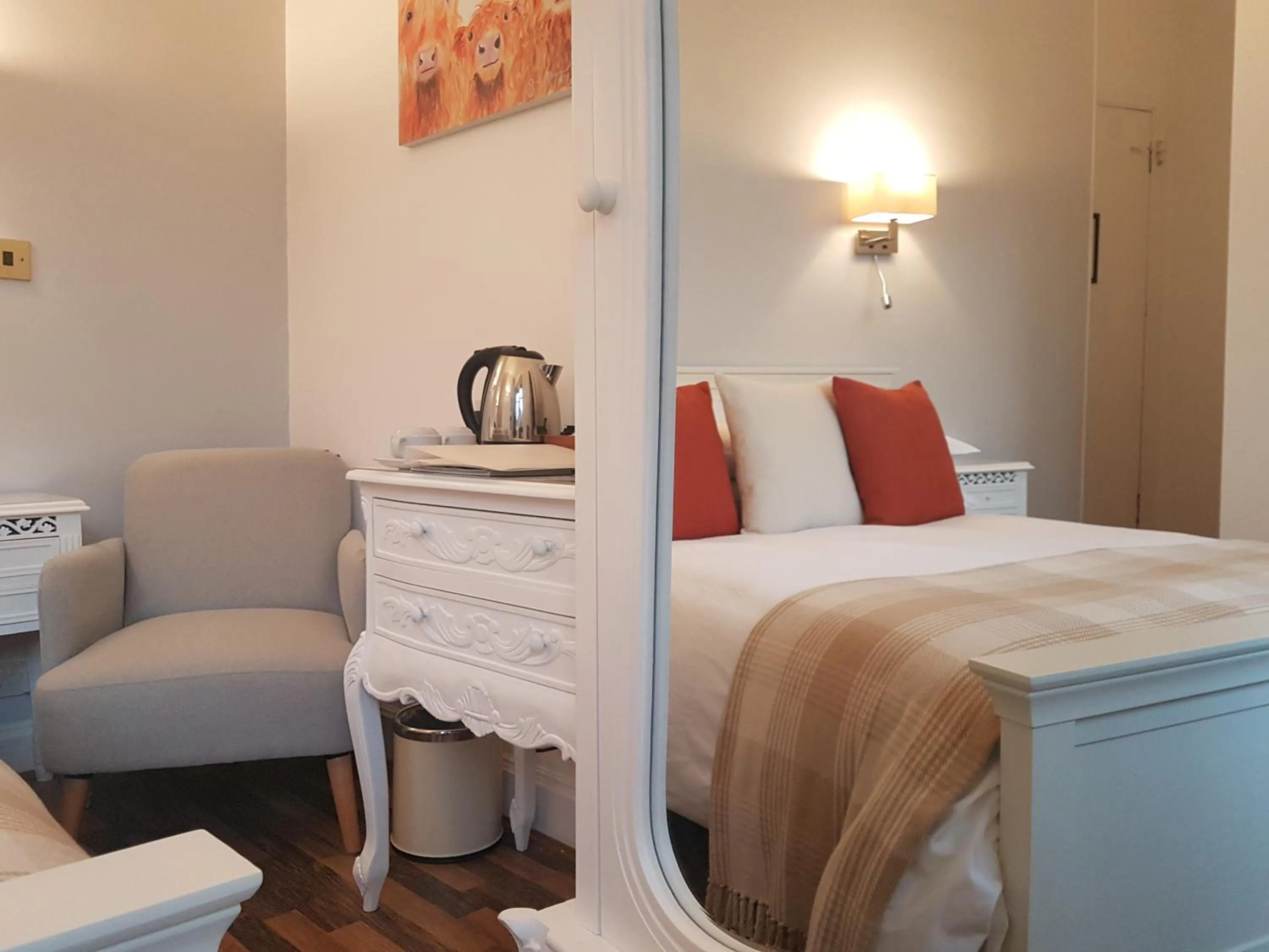 Bedroom, Bed in Kames Hotel