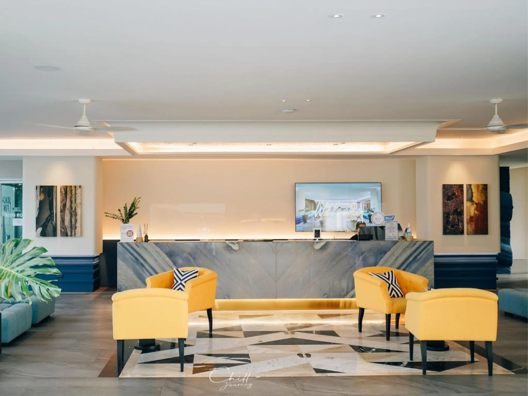 Lobby or reception in RELO' The Urban Escape - Huahin