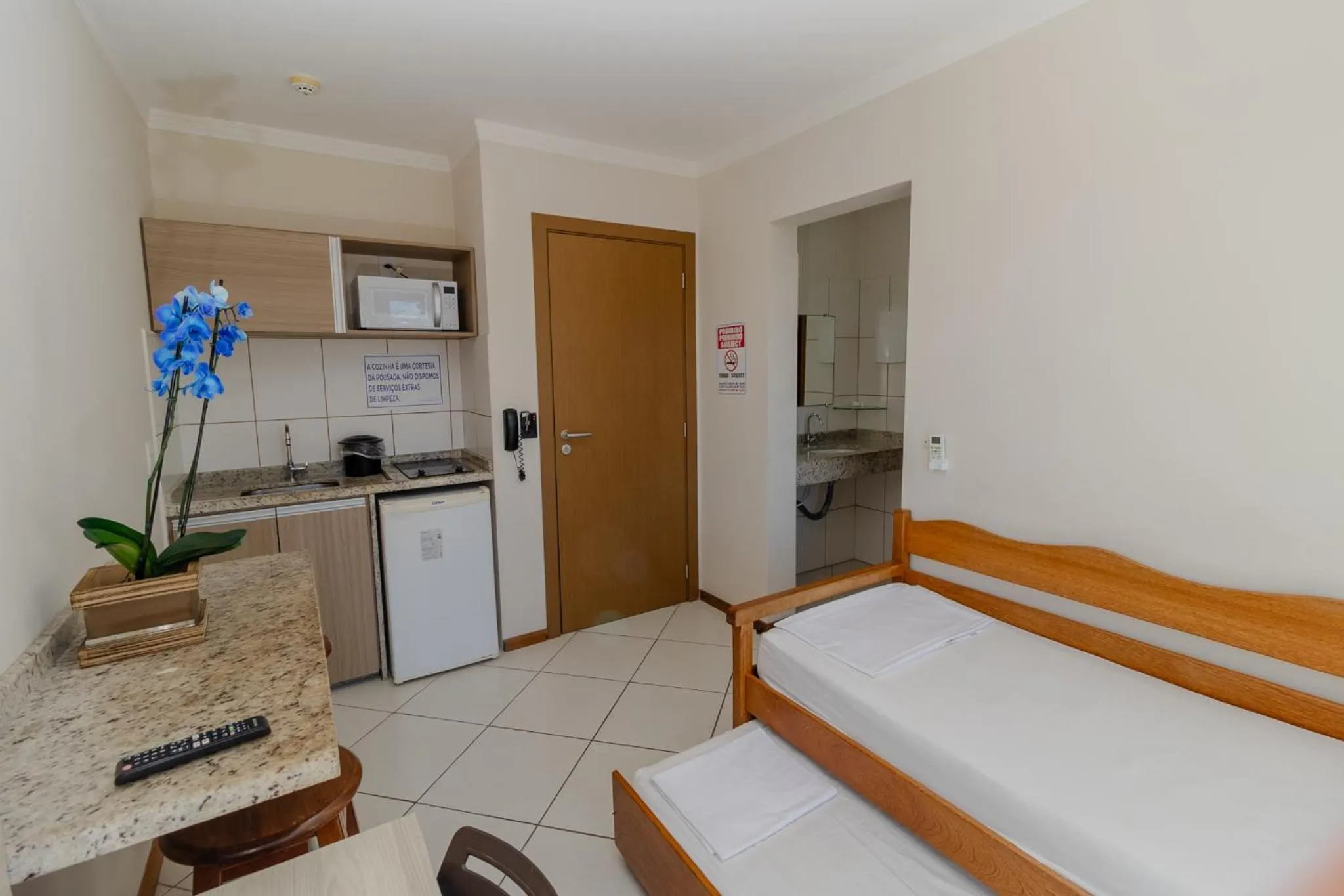 Bed in Hotel Monteiro Canasvieiras