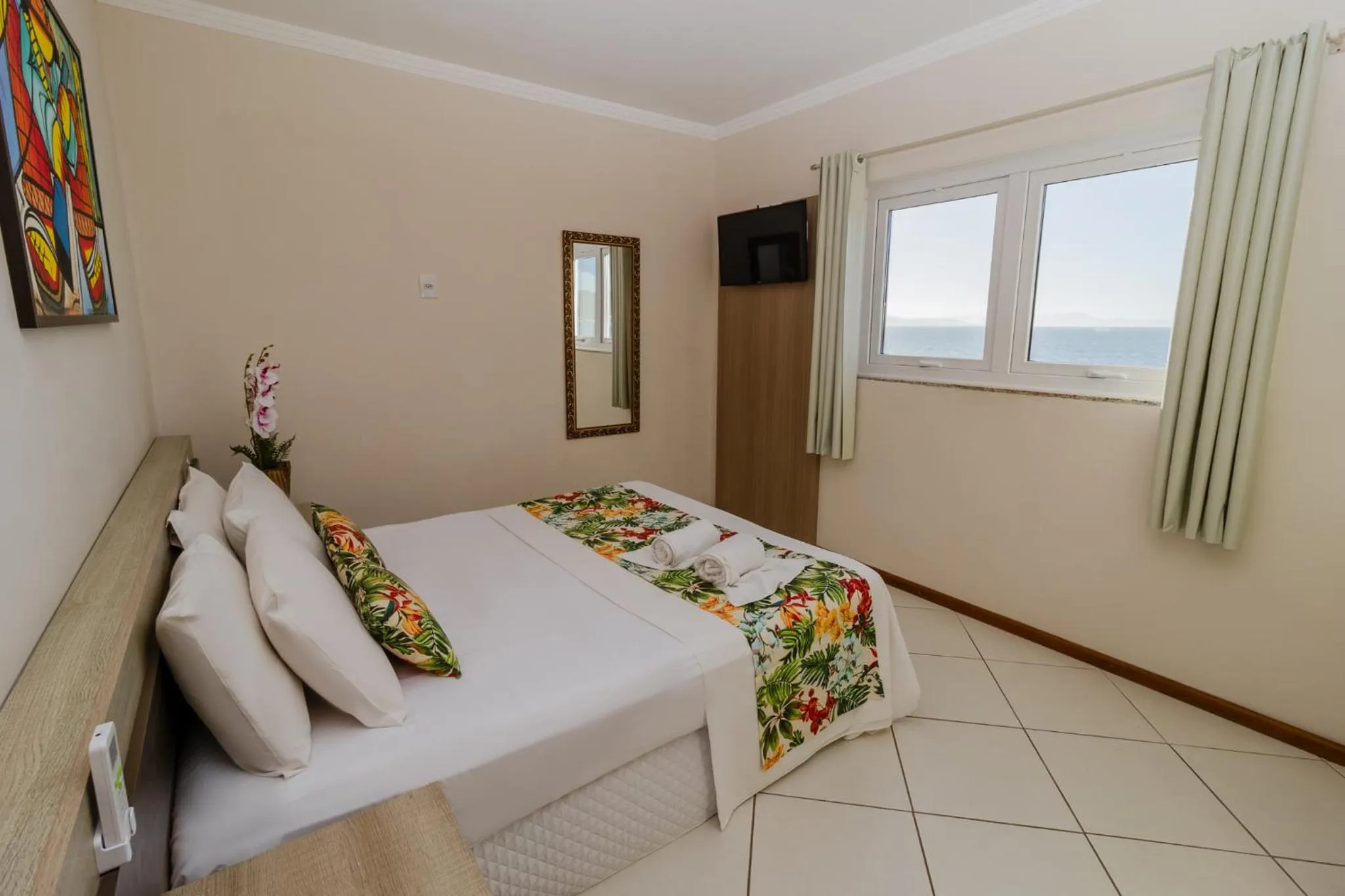 Bed in Hotel Monteiro Canasvieiras