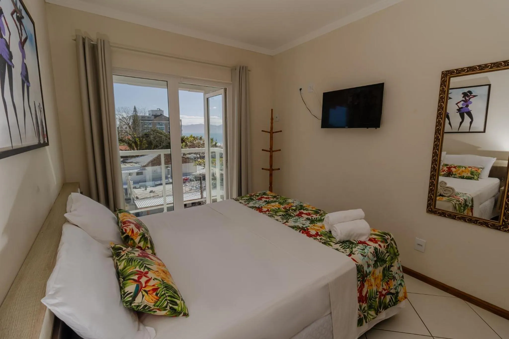 Bed in Hotel Monteiro Canasvieiras