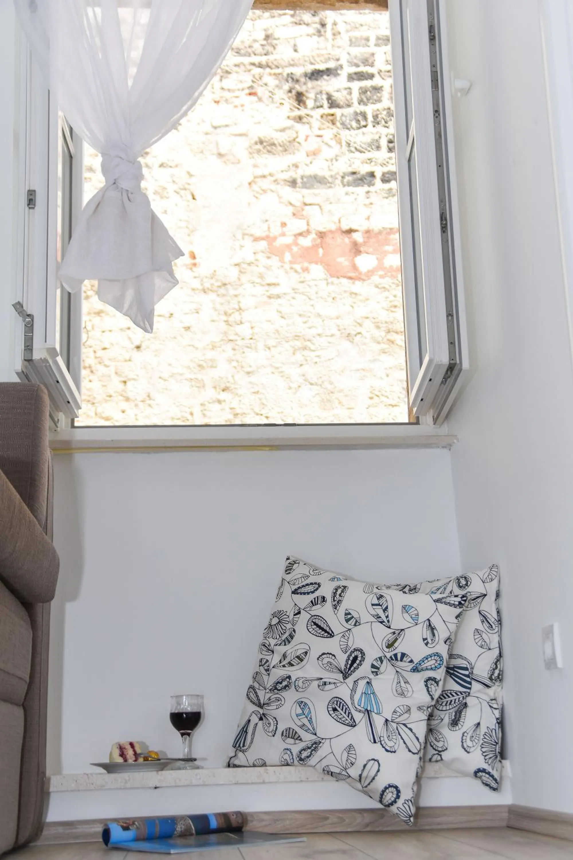 Seating area in Tragos Lemon Tree