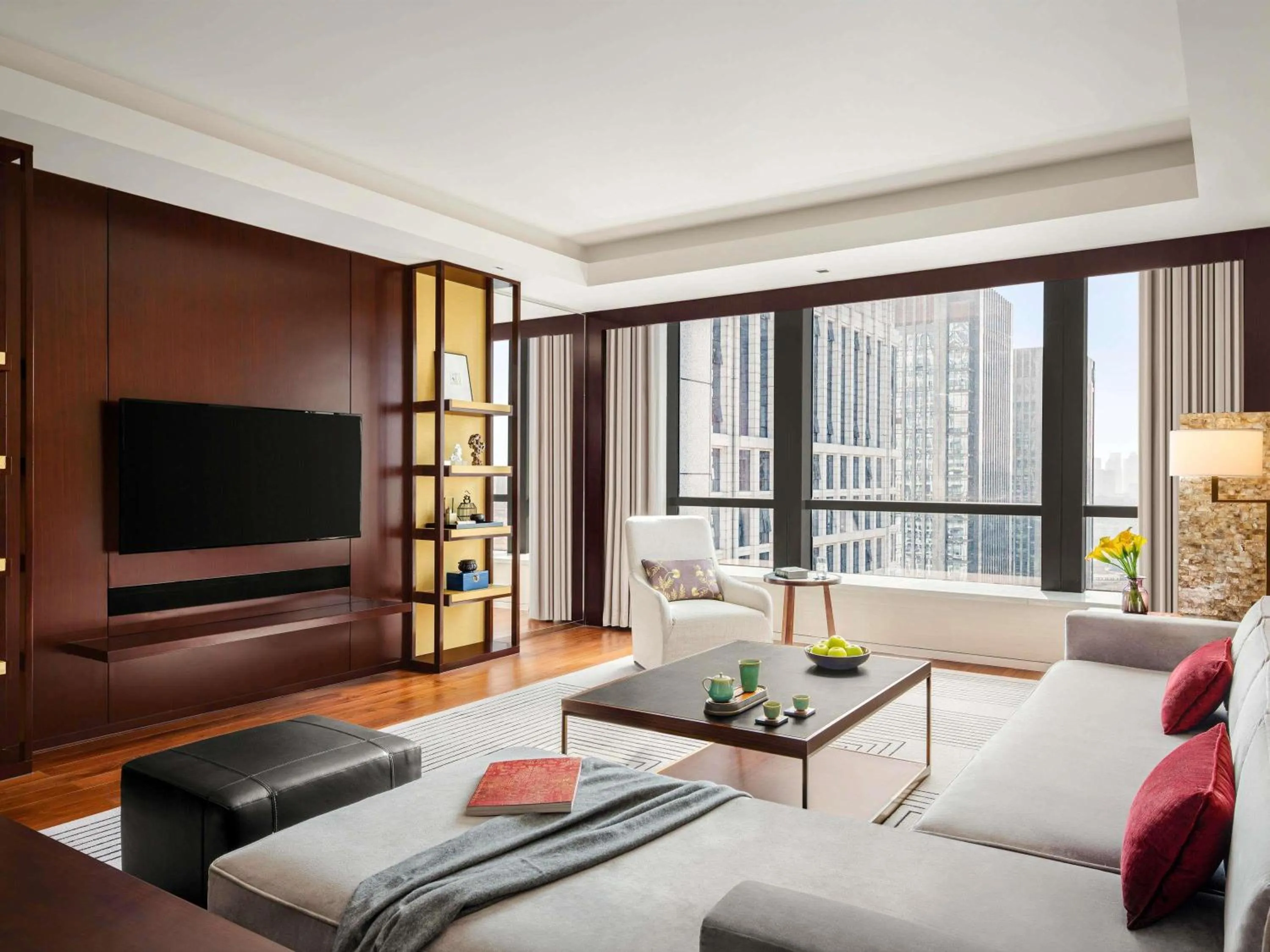 Bedroom in Fairmont Wuhan