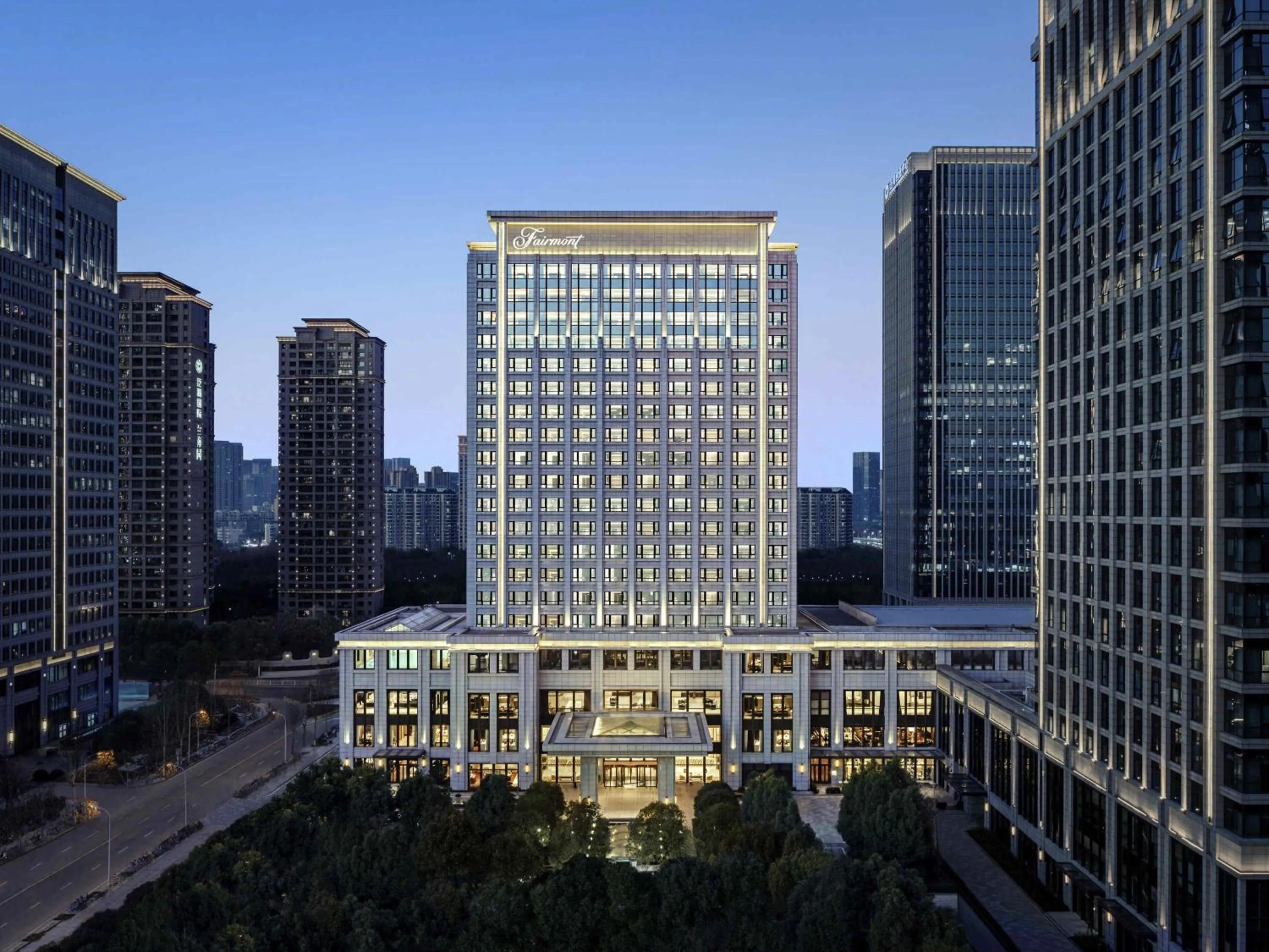 Property building in Fairmont Wuhan