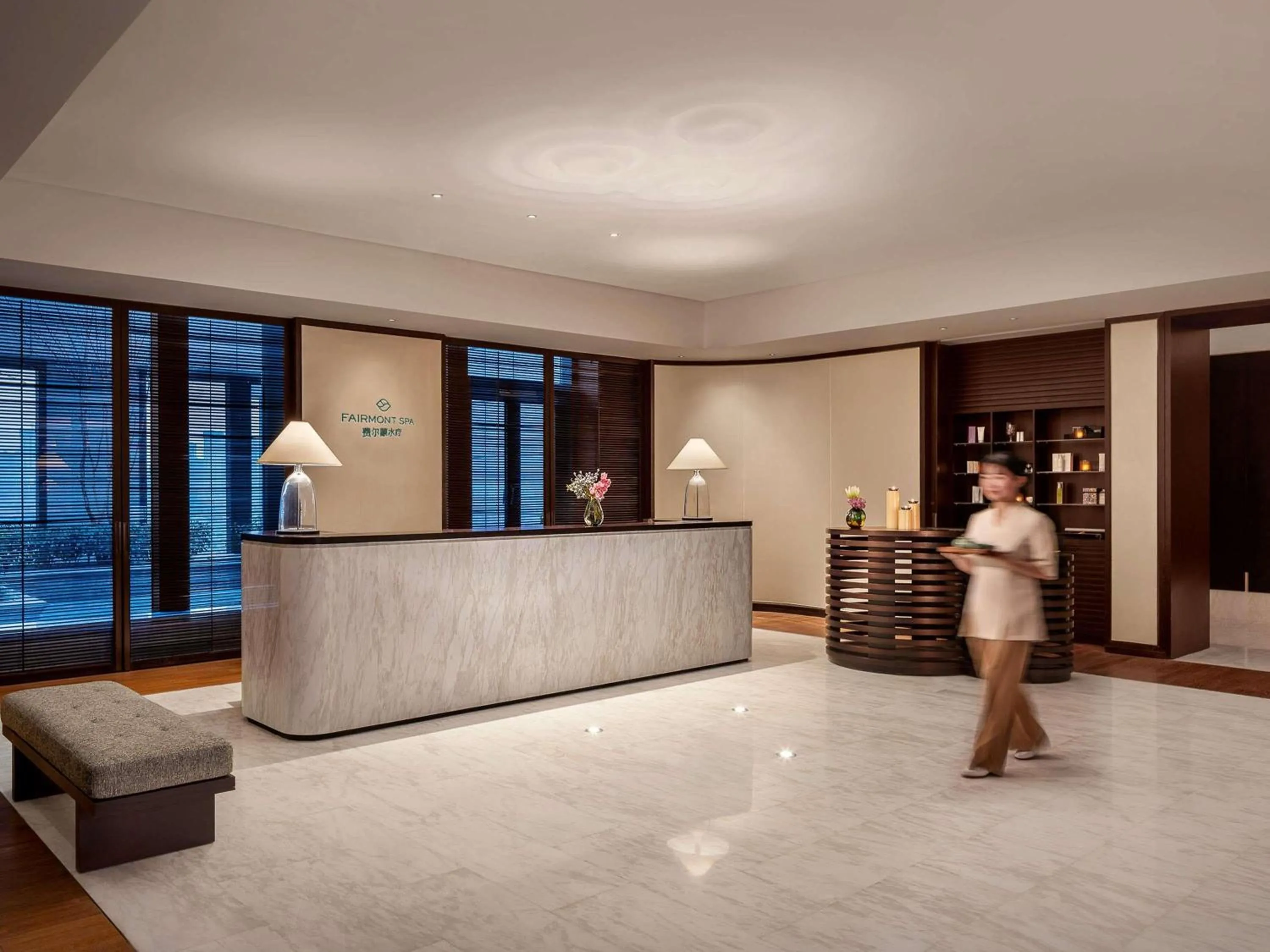 Spa and wellness centre/facilities in Fairmont Wuhan
