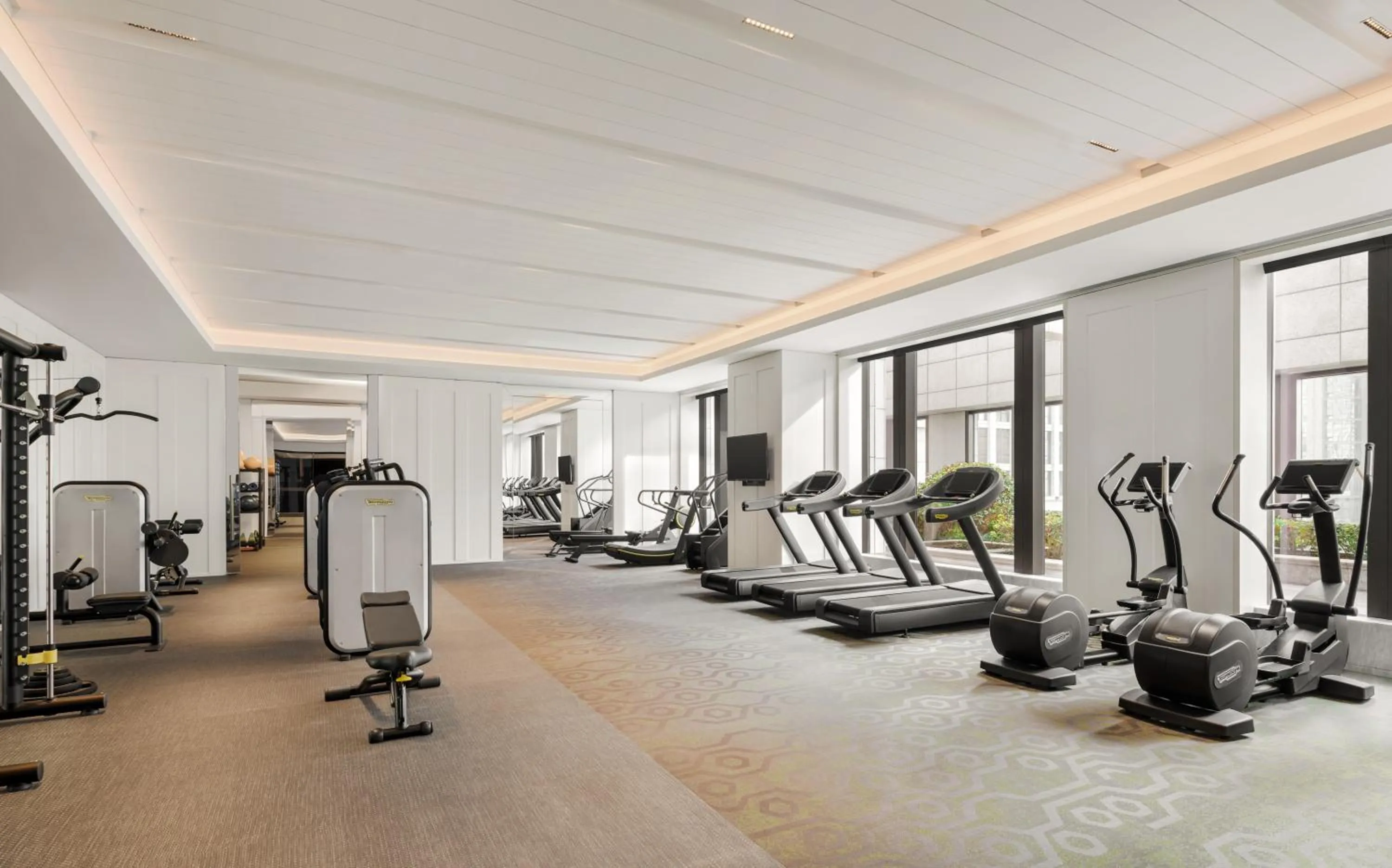 Fitness centre/facilities in Fairmont Wuhan