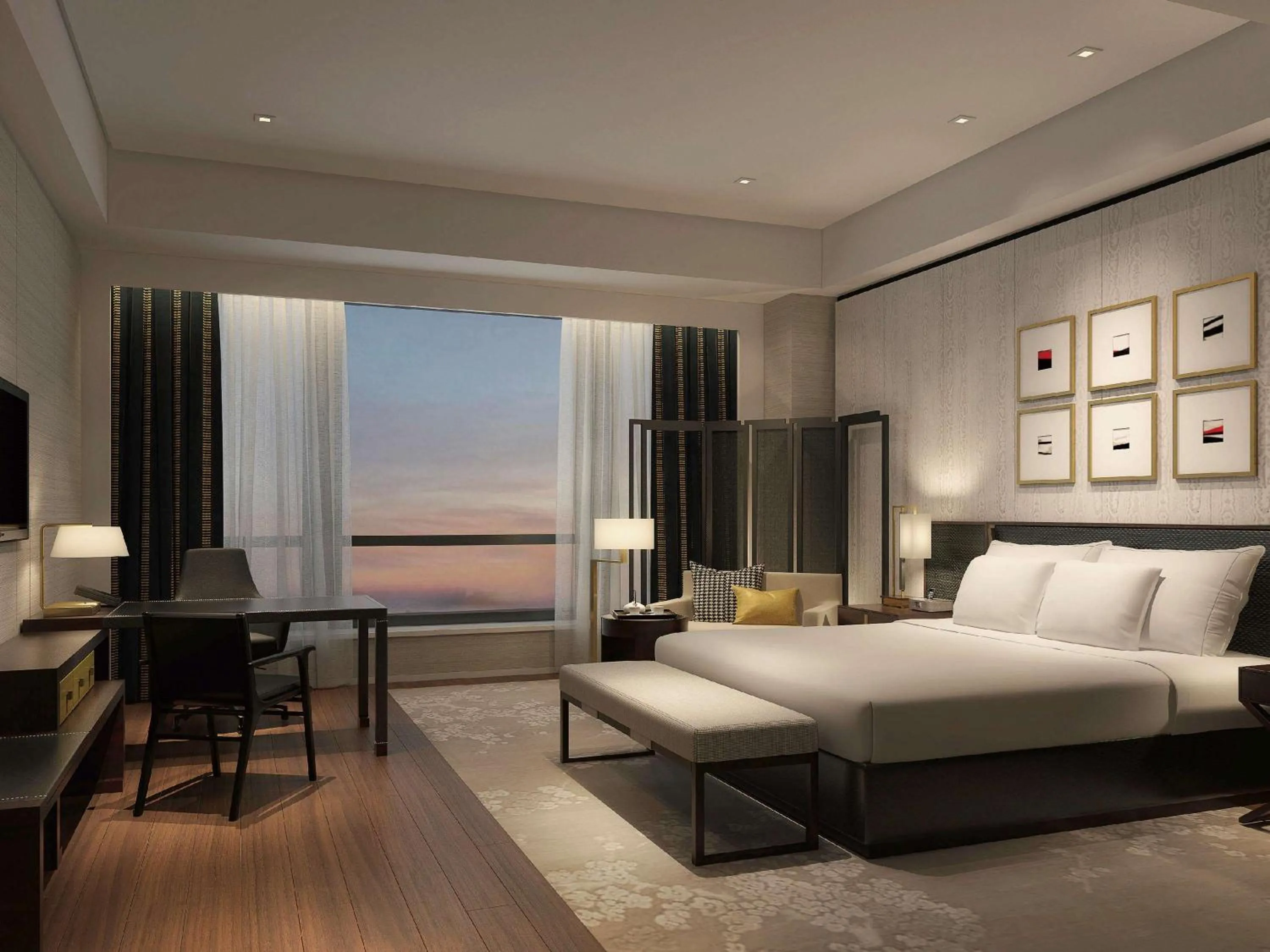 Photo of the whole room in Fairmont Wuhan