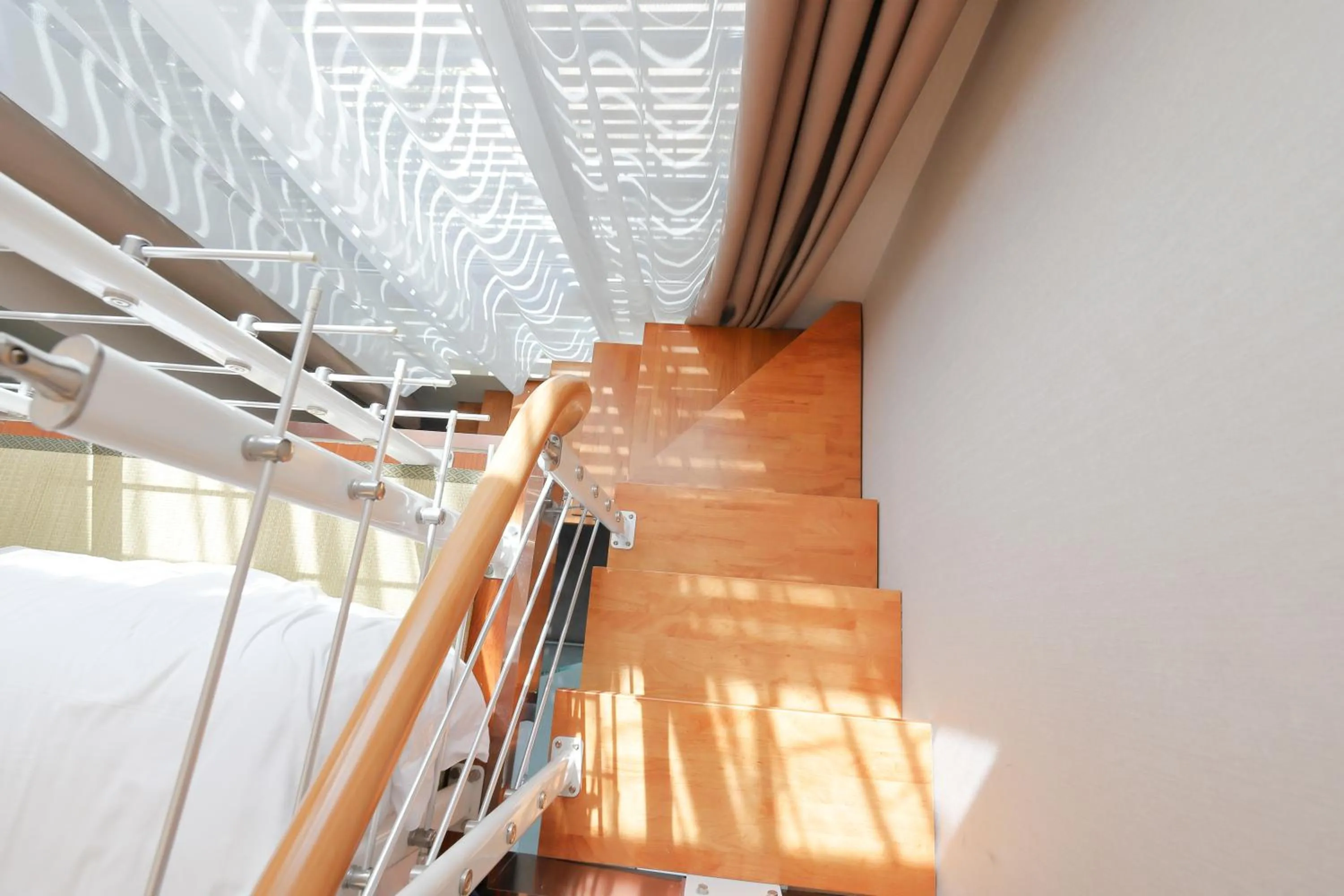 Bed in Mengguo Hotel Pudong Airport