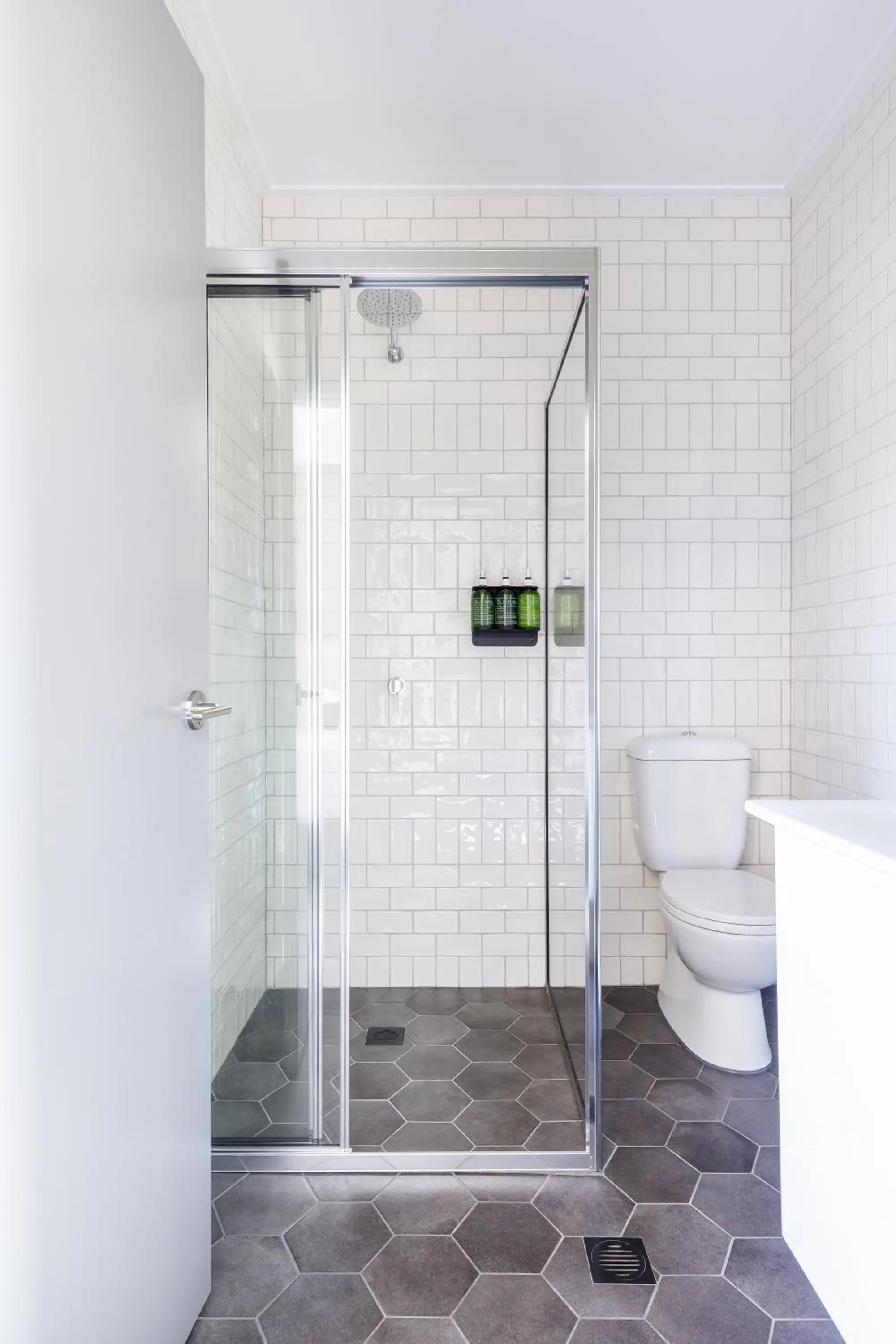 Shower in Kingsgrove Hotel