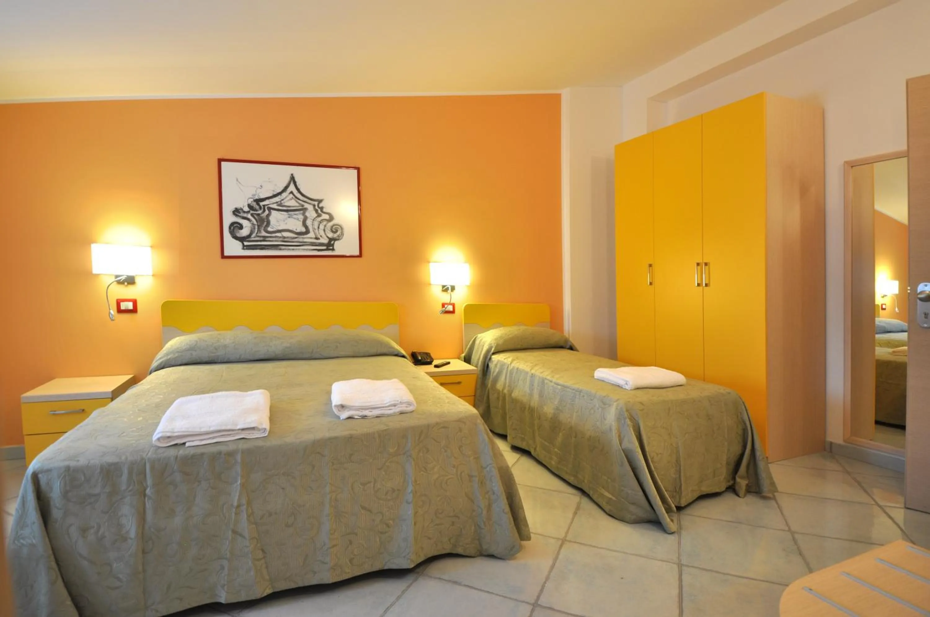 Bed in Victoria Resort