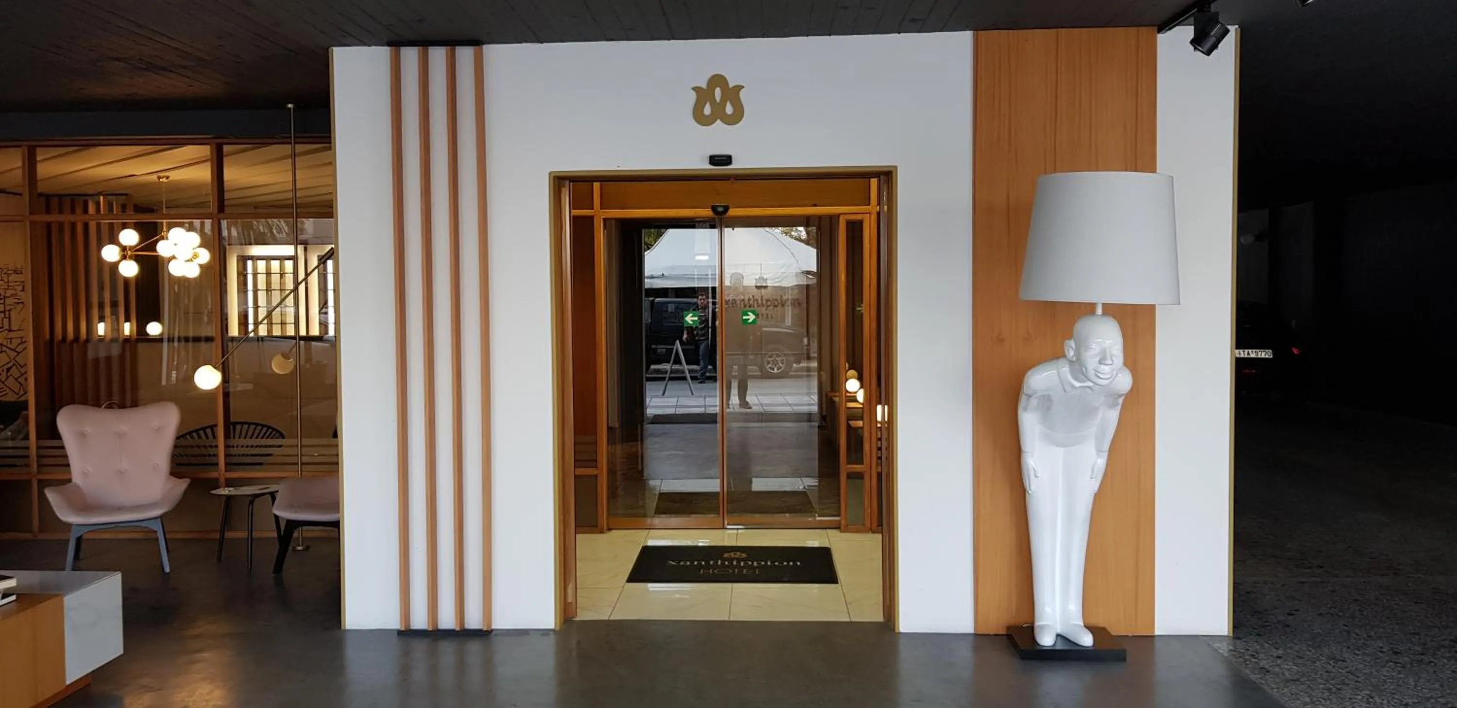 Facade/entrance in Hotel Xanthippion