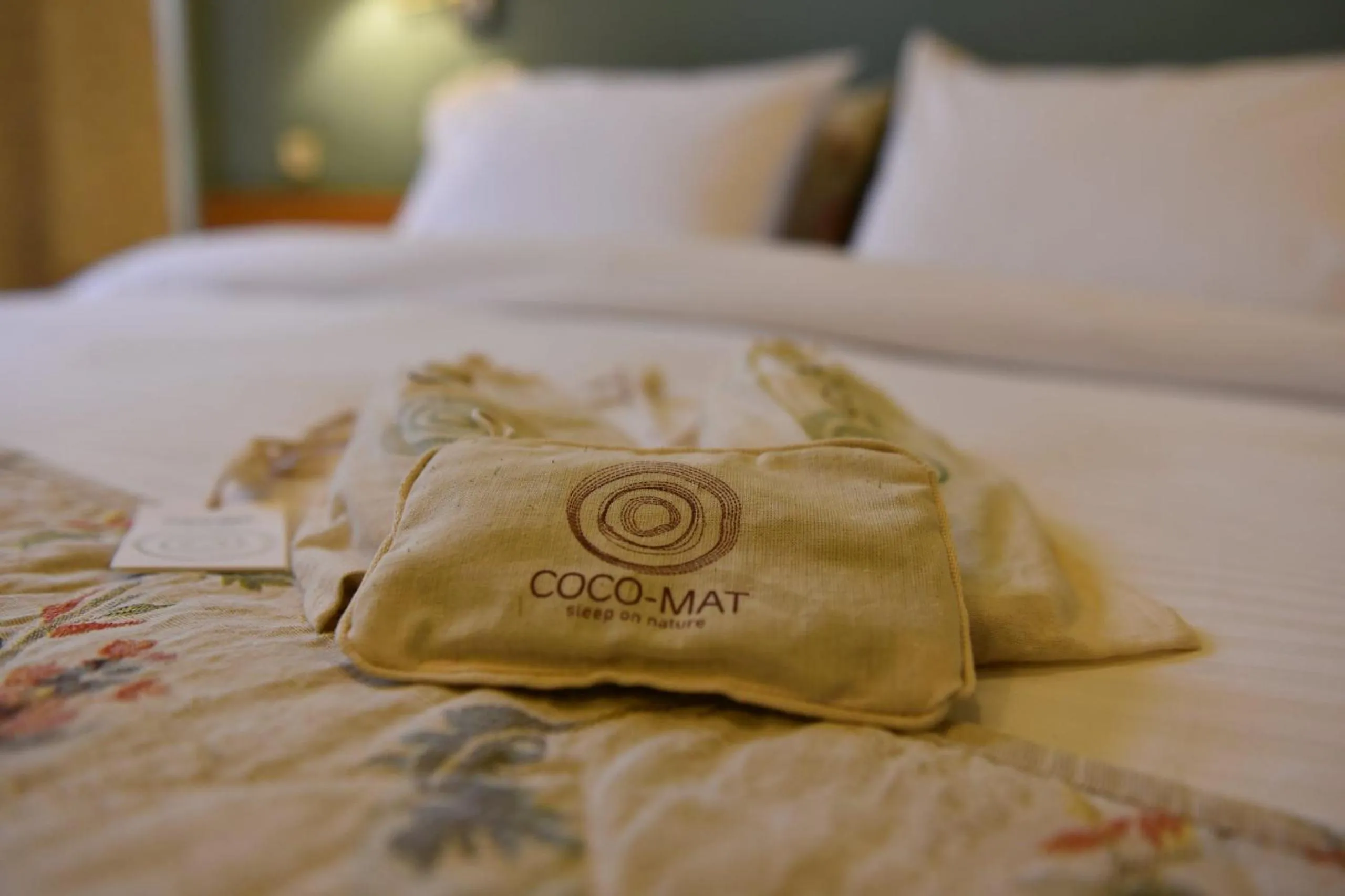 Bed in Hotel Xanthippion