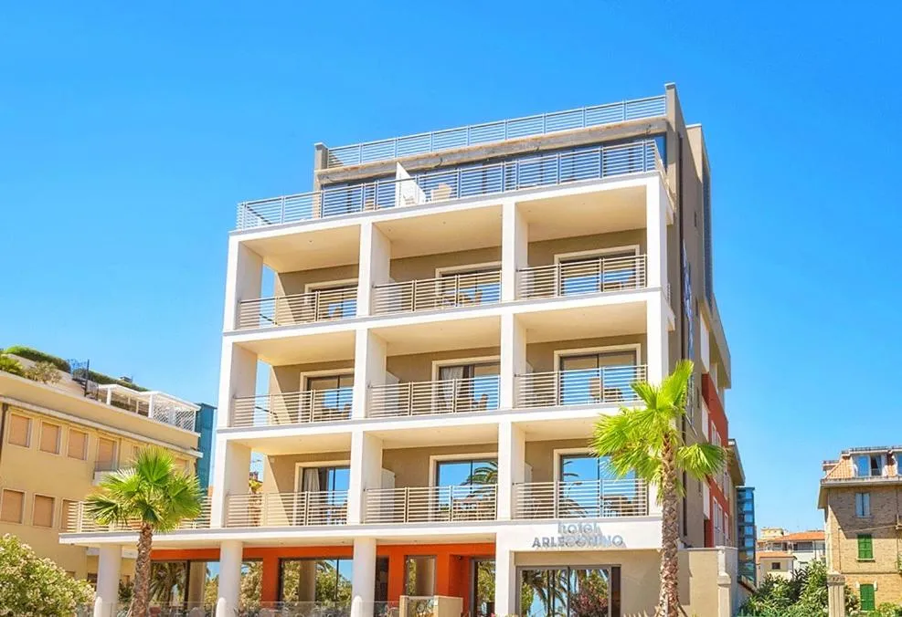 Property building in Hotel Arlecchino