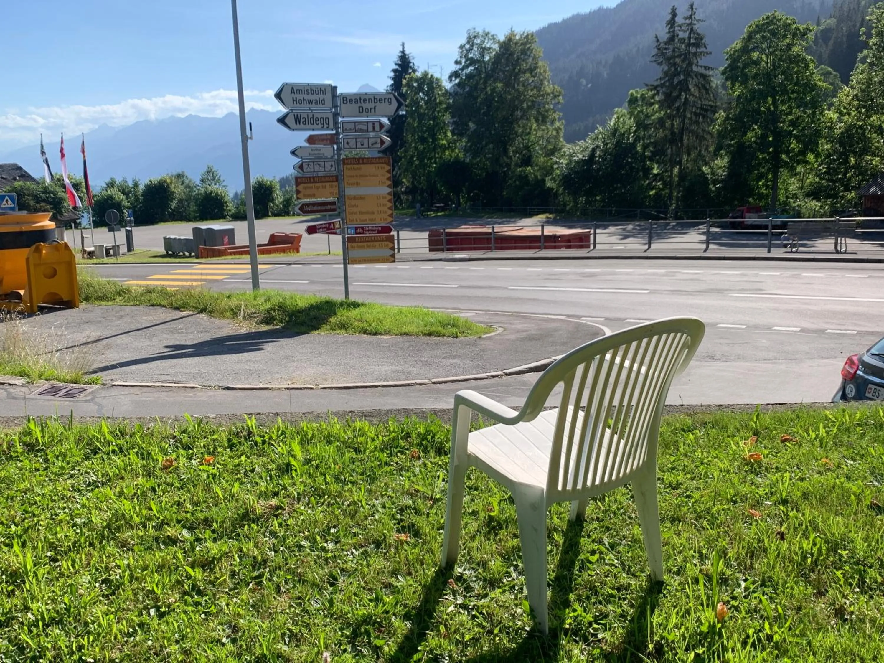 Garden in Self- Check- In Hotel Regina Beatenberg