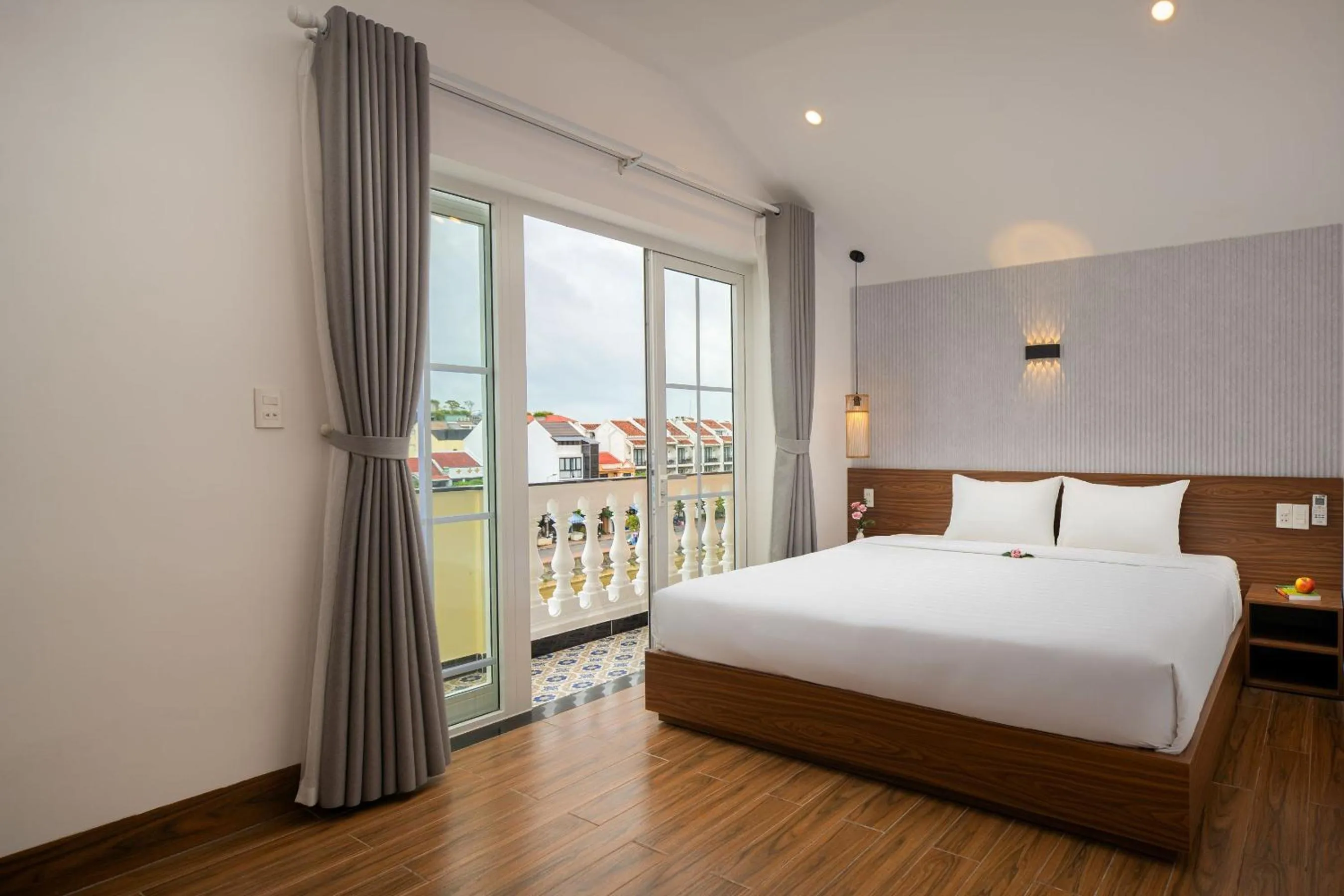 Photo of the whole room, Bed in Truc Loc Villa