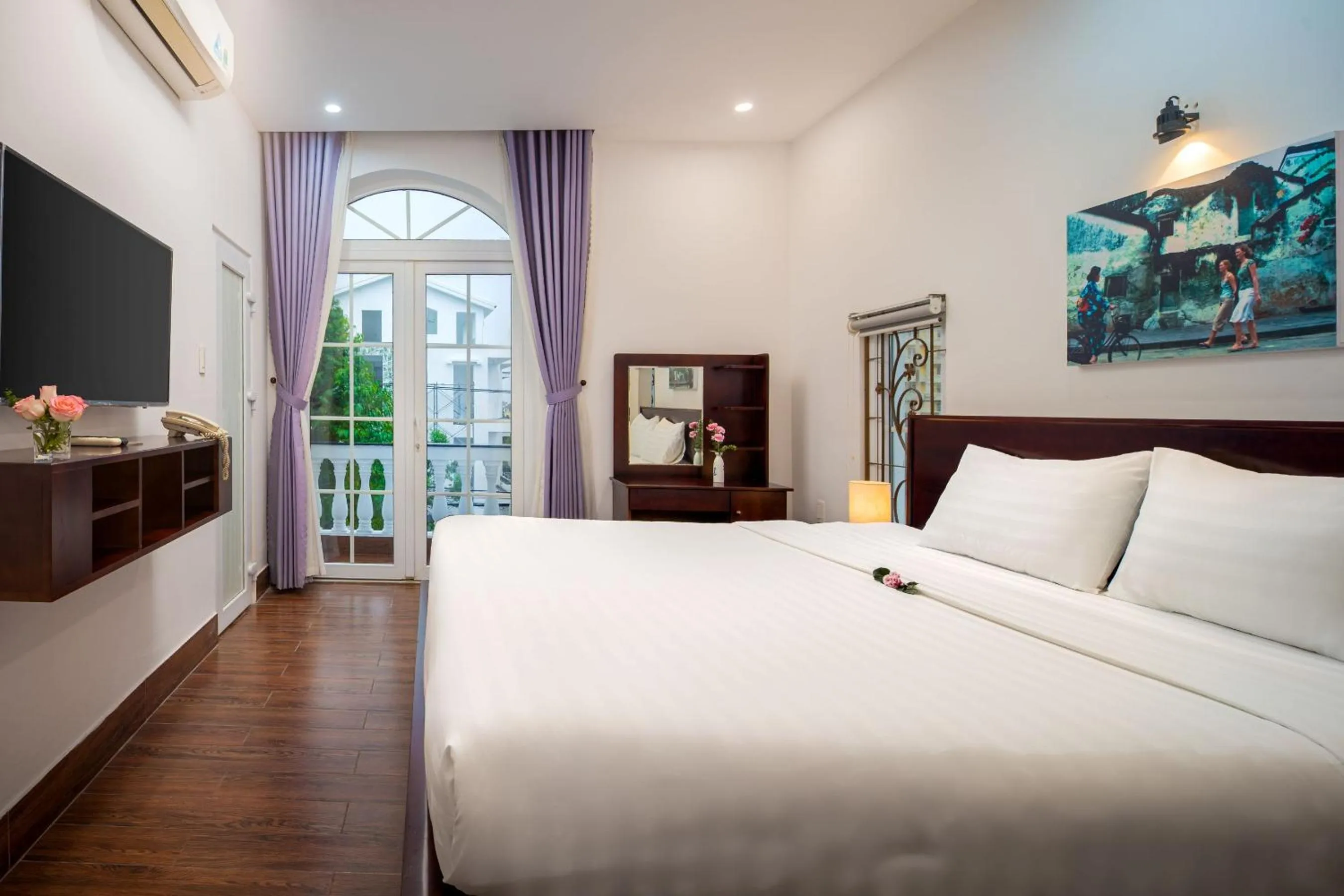 Bed in Truc Loc Villa