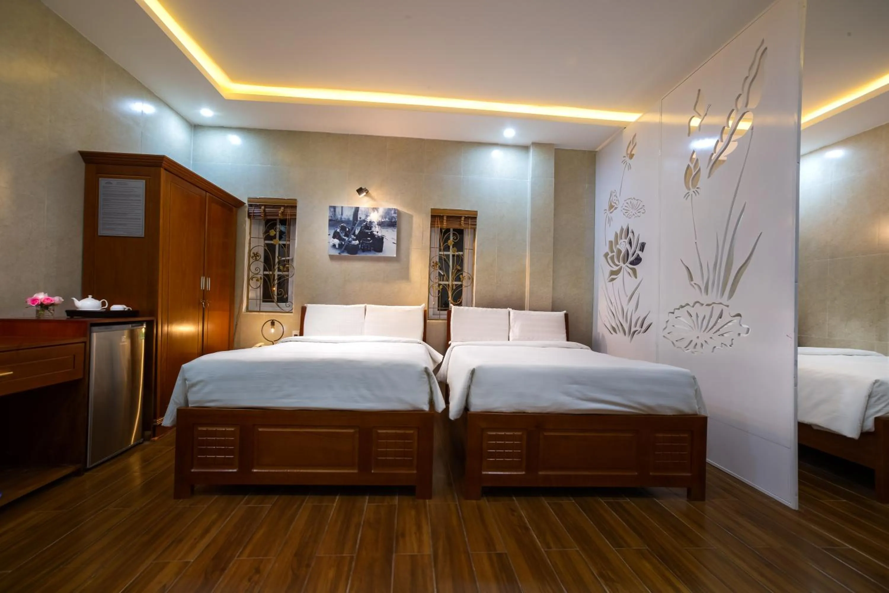 Bedroom, Bed in Truc Loc Villa