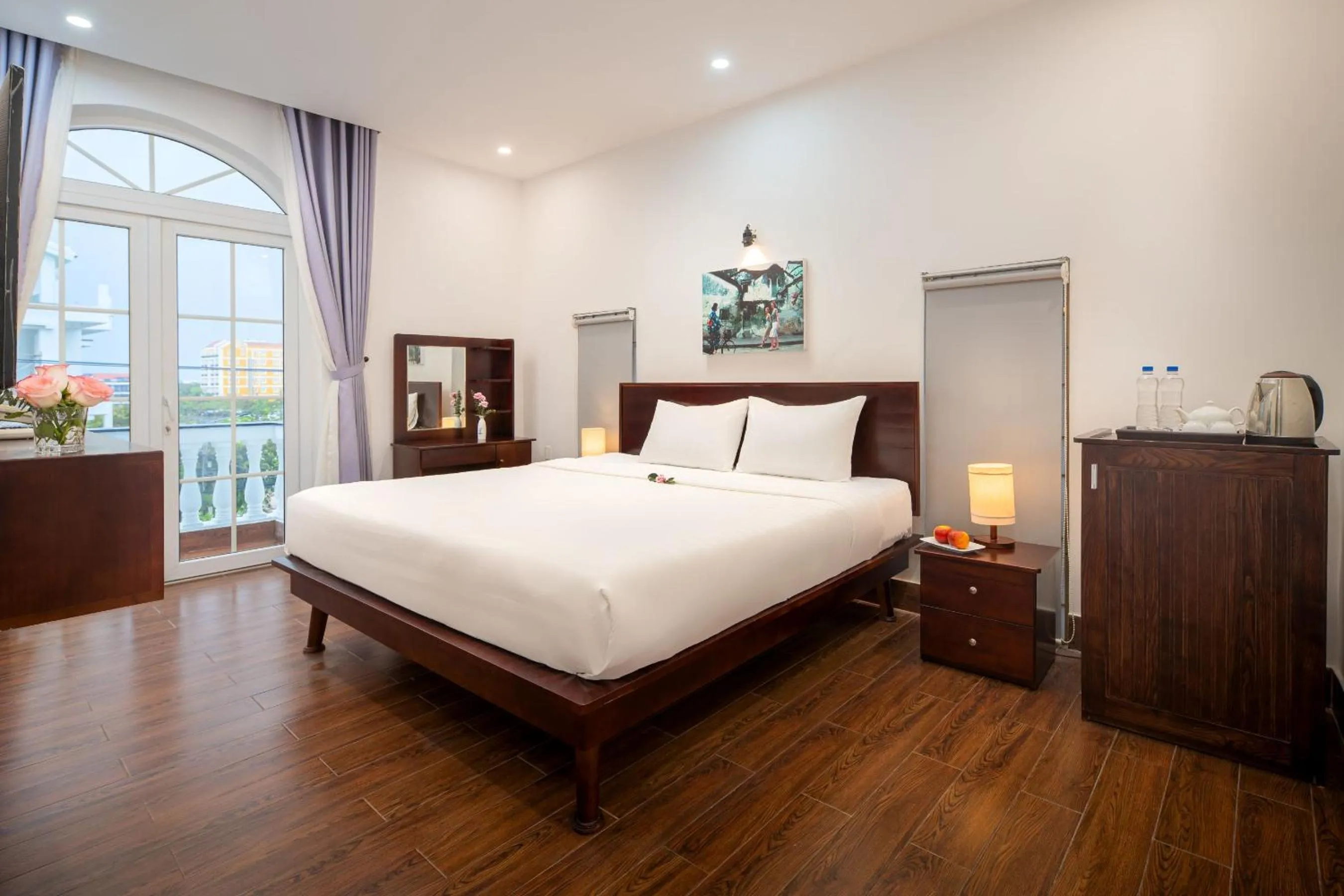 Bed in Truc Loc Villa