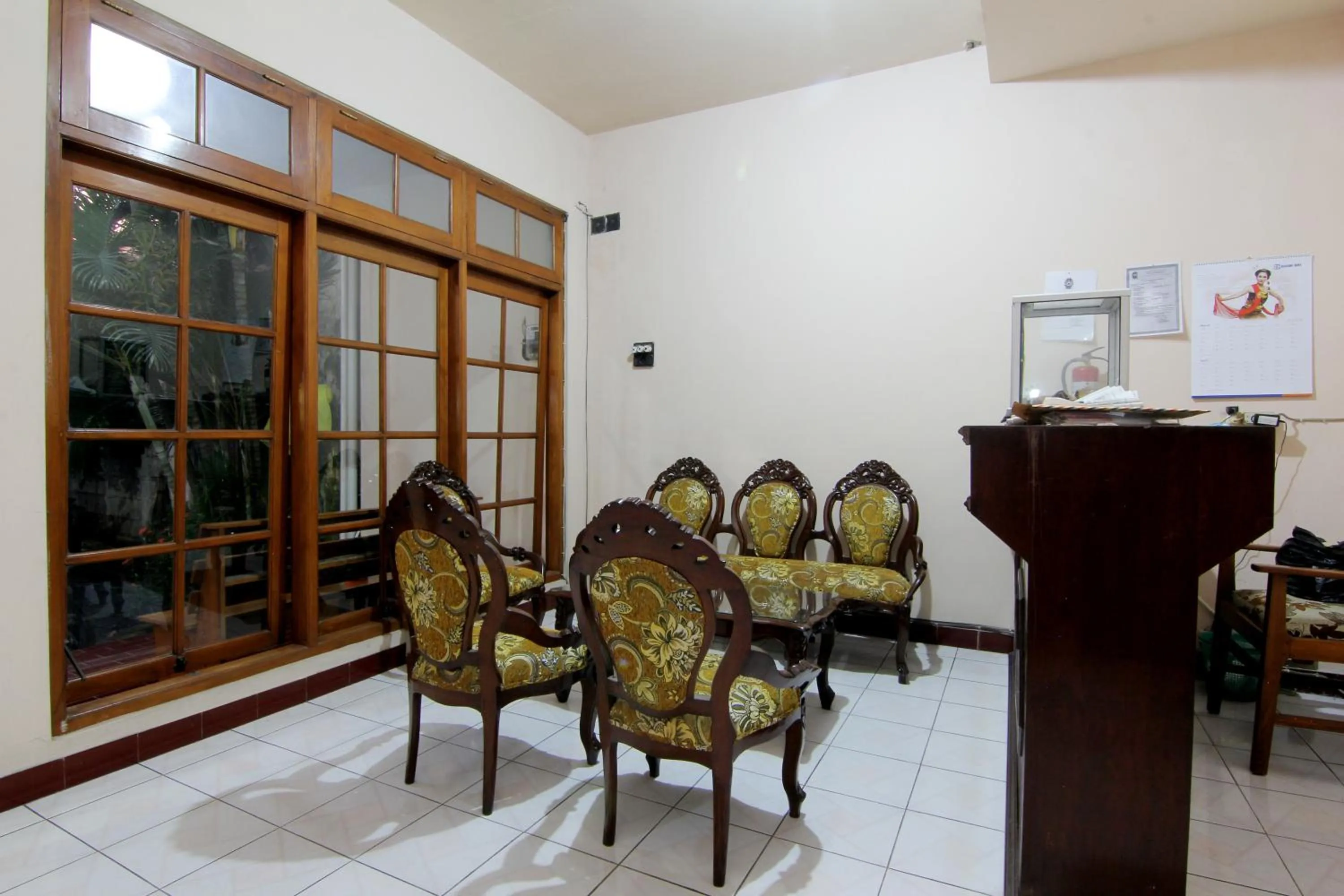 Living room in Mas Gun Homestay