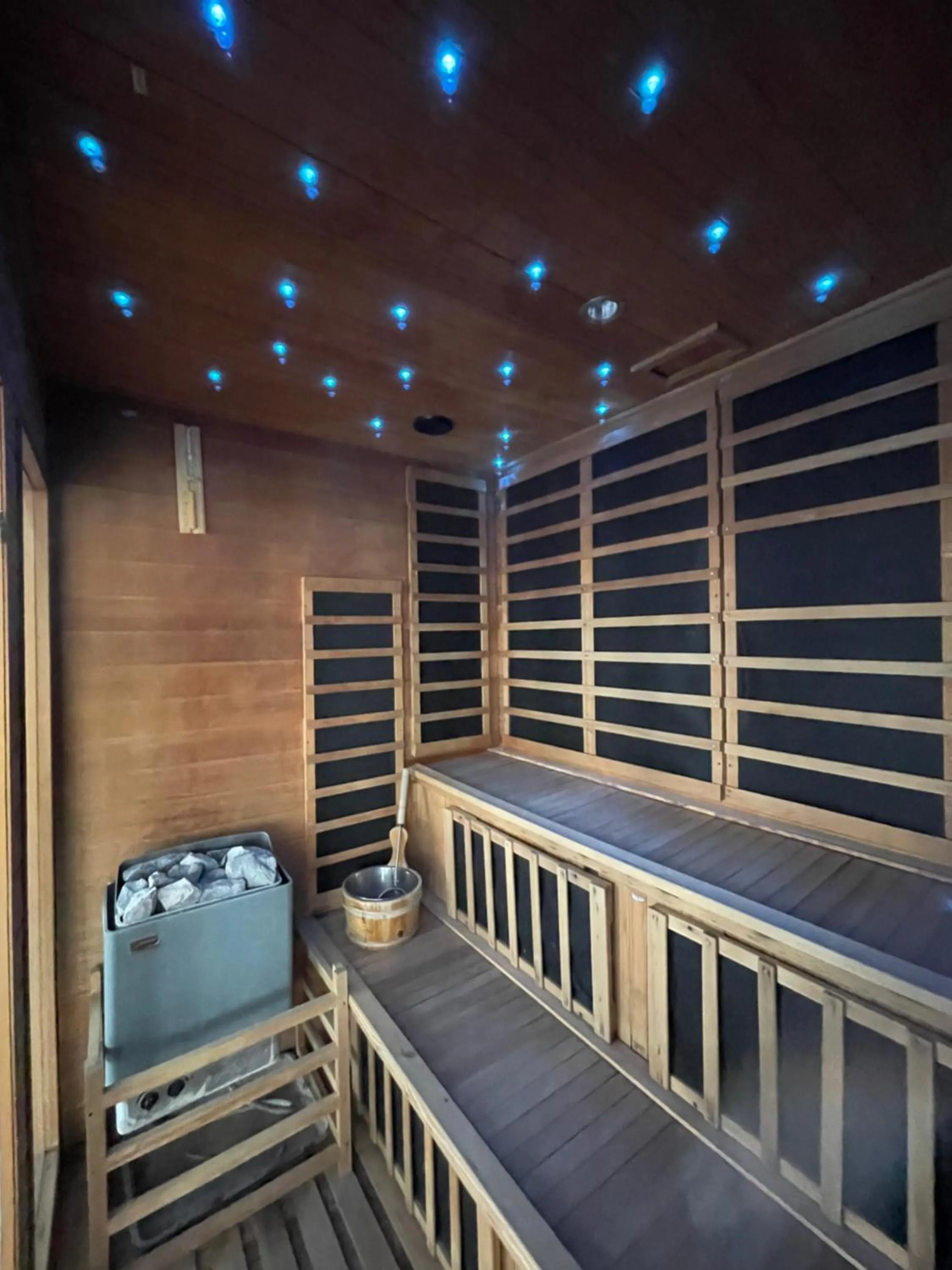 Sauna in Hotel Hunor