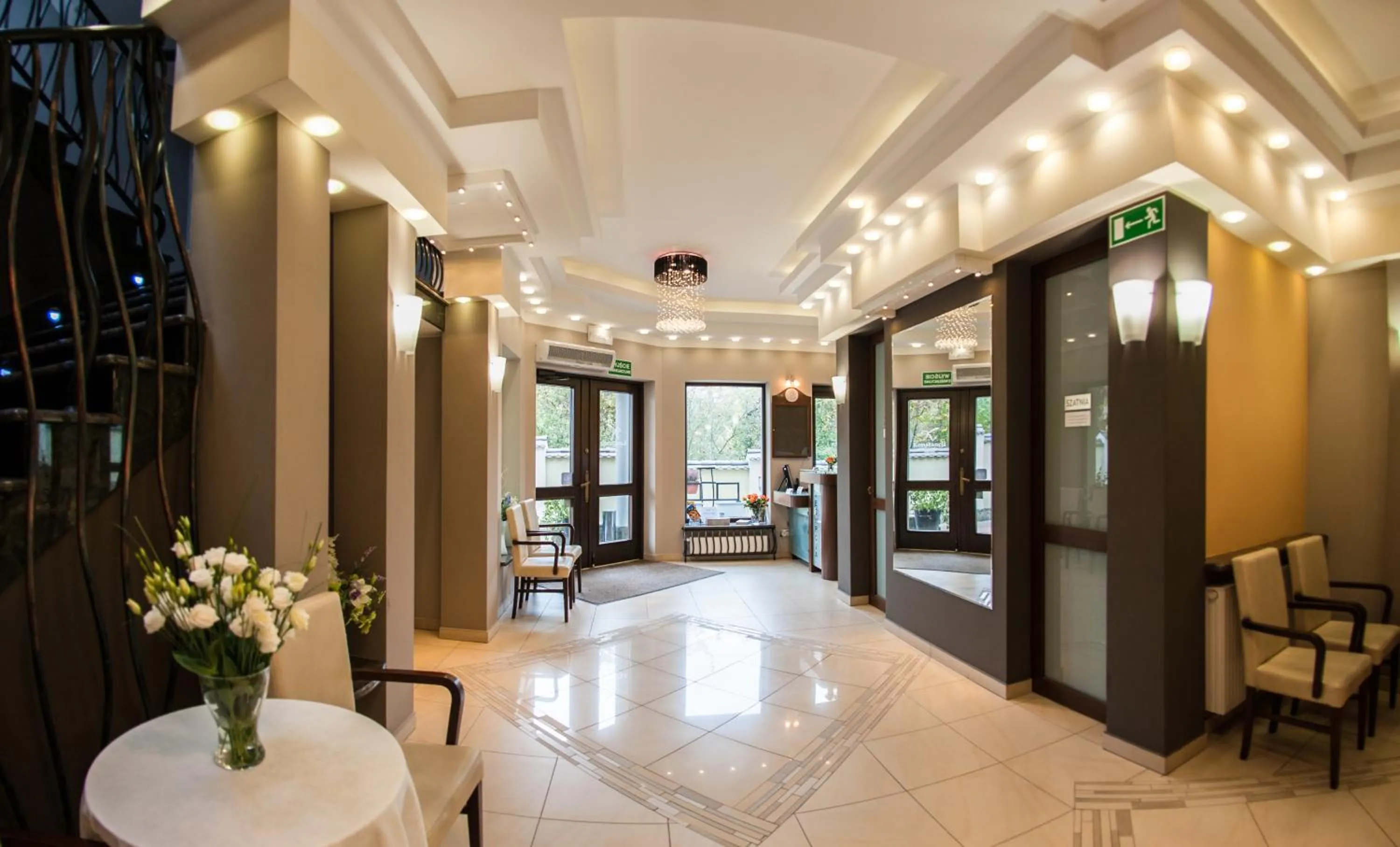Lobby or reception in Hotel Konstancja