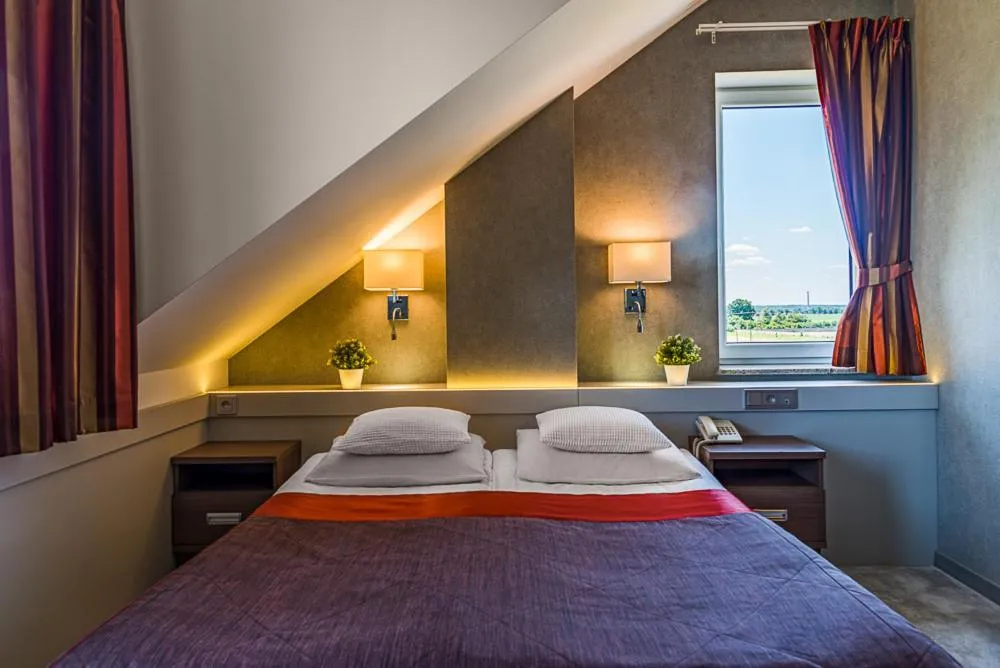 Bed in Hotel Konstancja