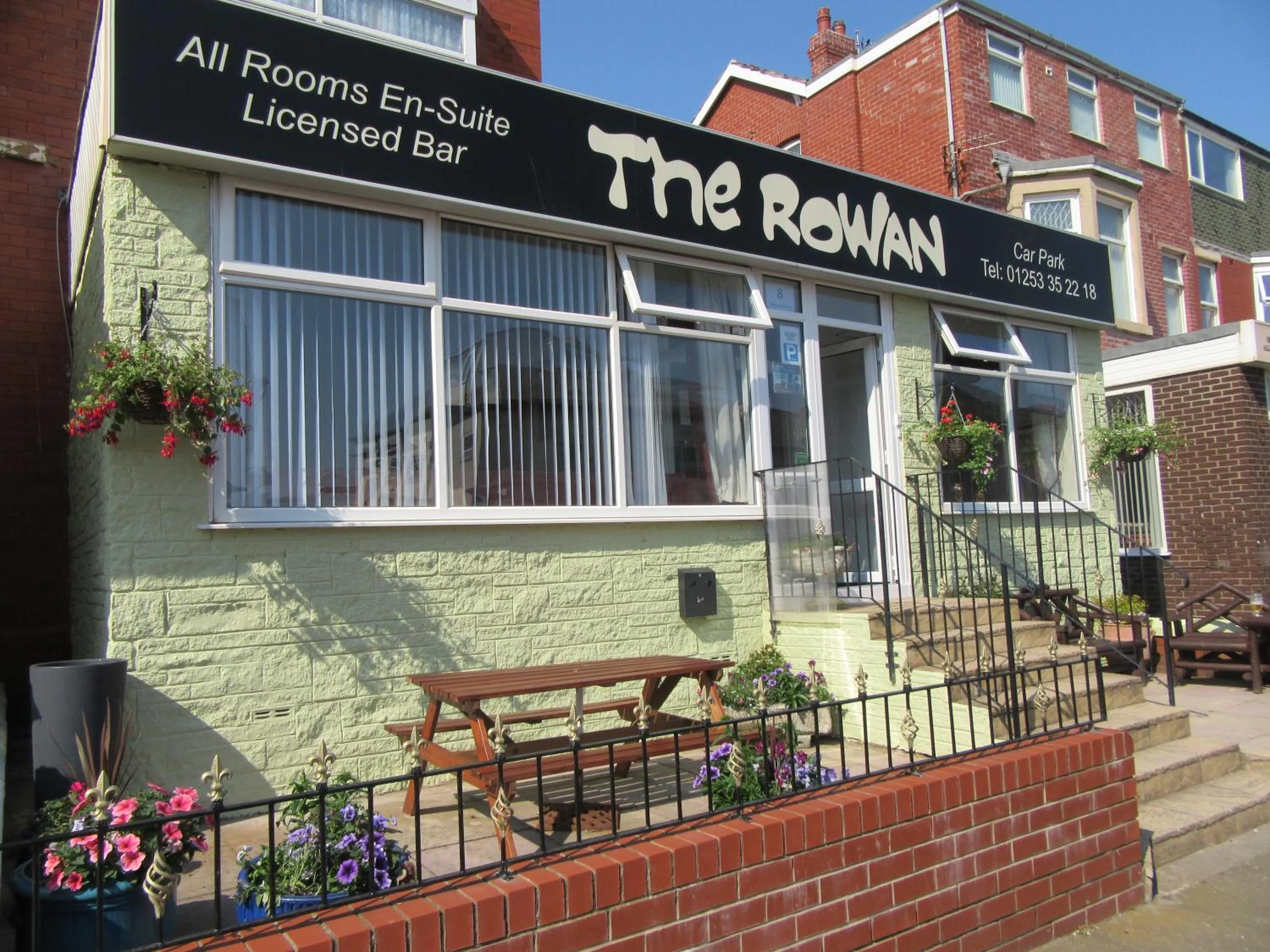 Facade/entrance in The Rowan Hotel