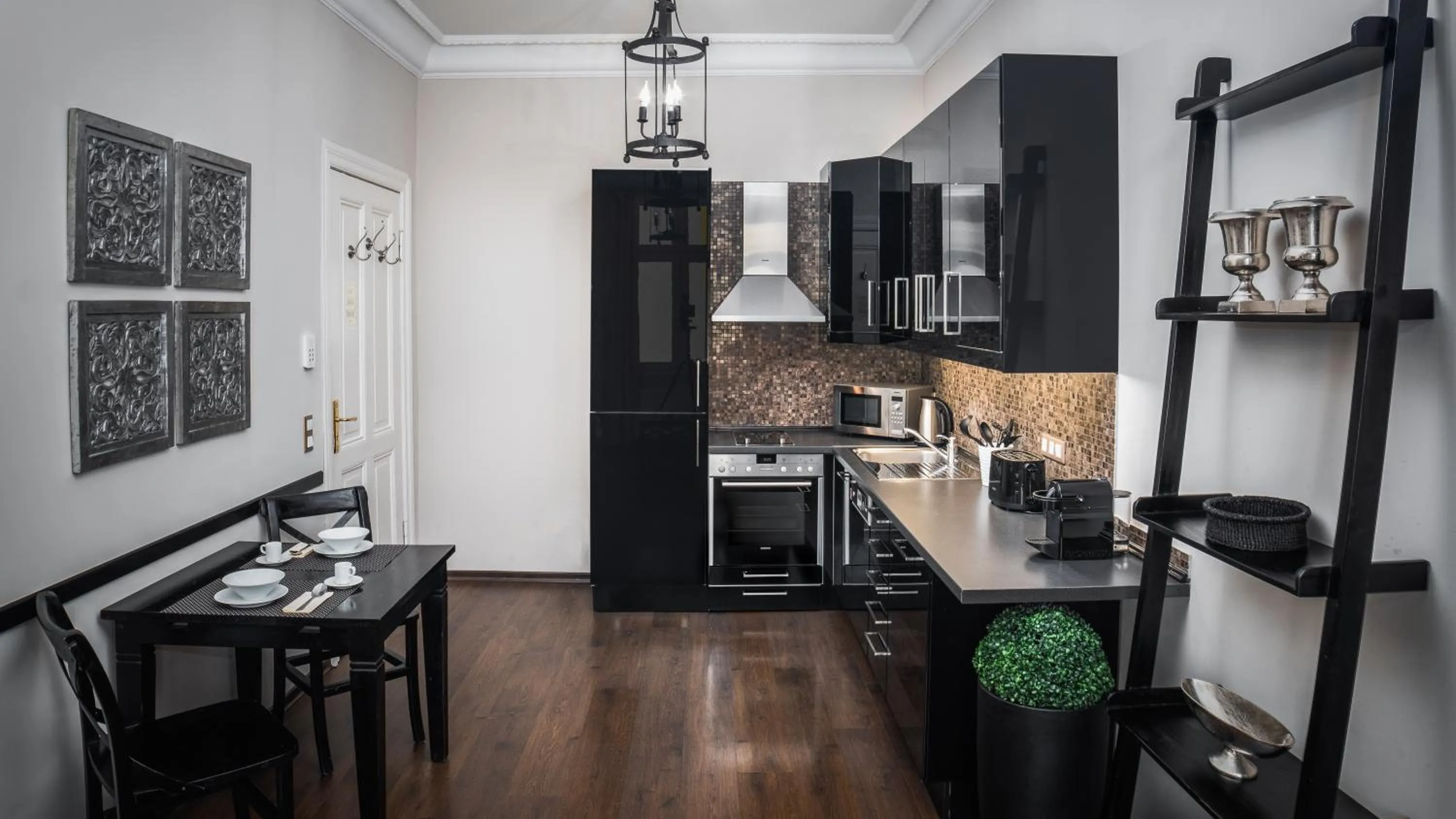 Kitchen or kitchenette in Palacina Berlin - Serviced Apartments