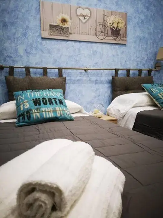 Deluxe Double or Twin Room with Sea View in Beb oasi marina Deluxe Double or Twin Room with Sea View in Beb oasi marina