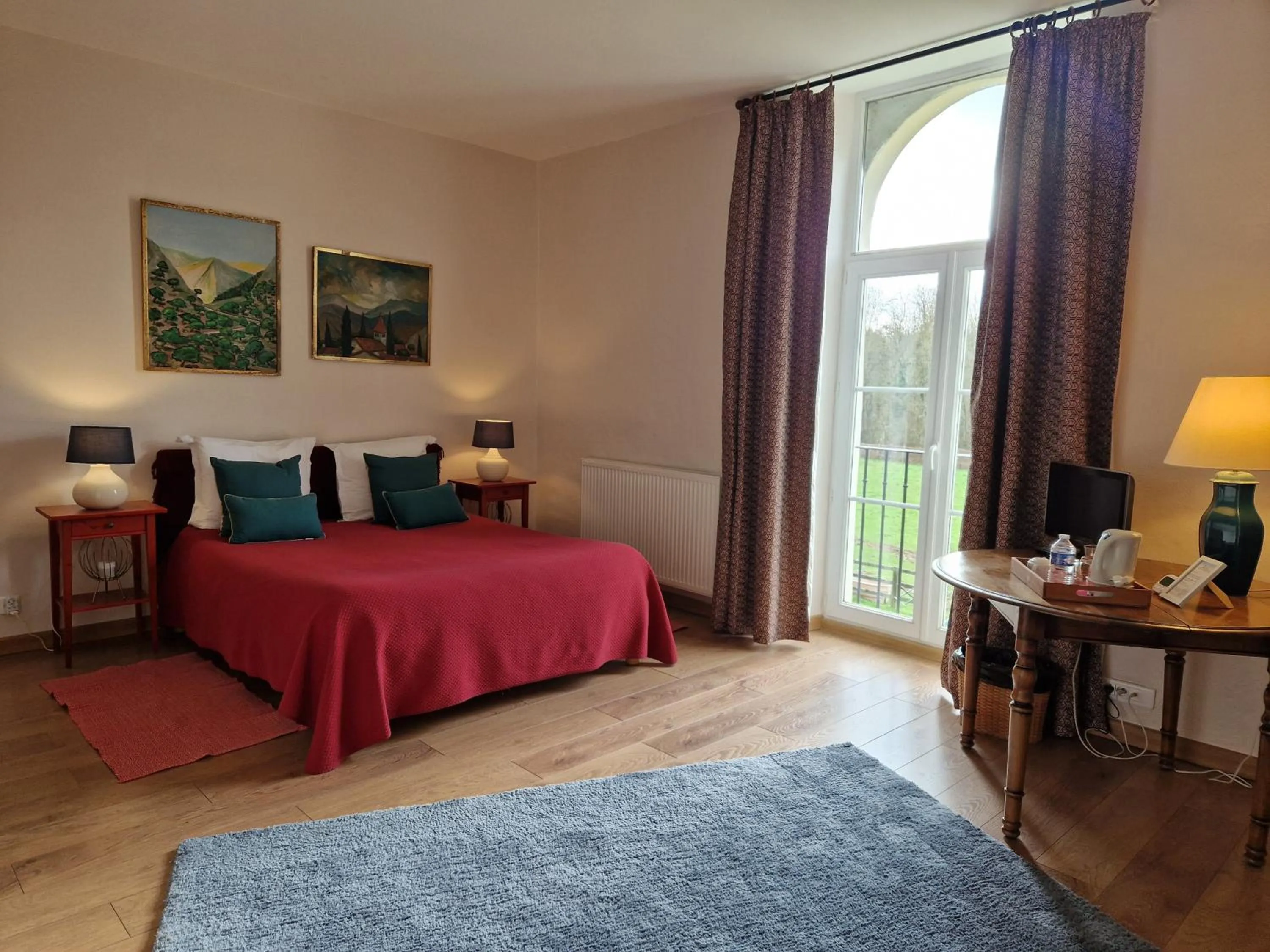 Bedroom, Bed in Ferme d'Orsonville