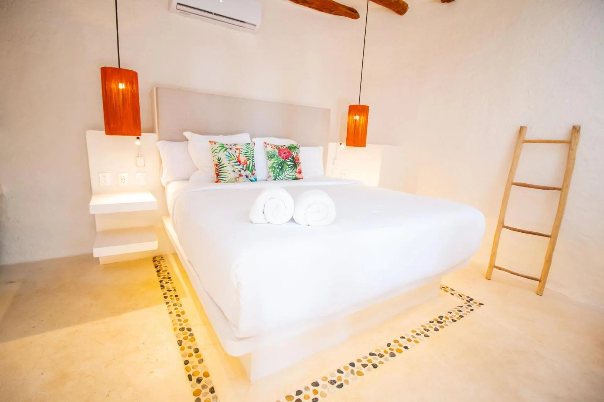Bedroom, Bed in Soho Boutique Holbox - Adults Only