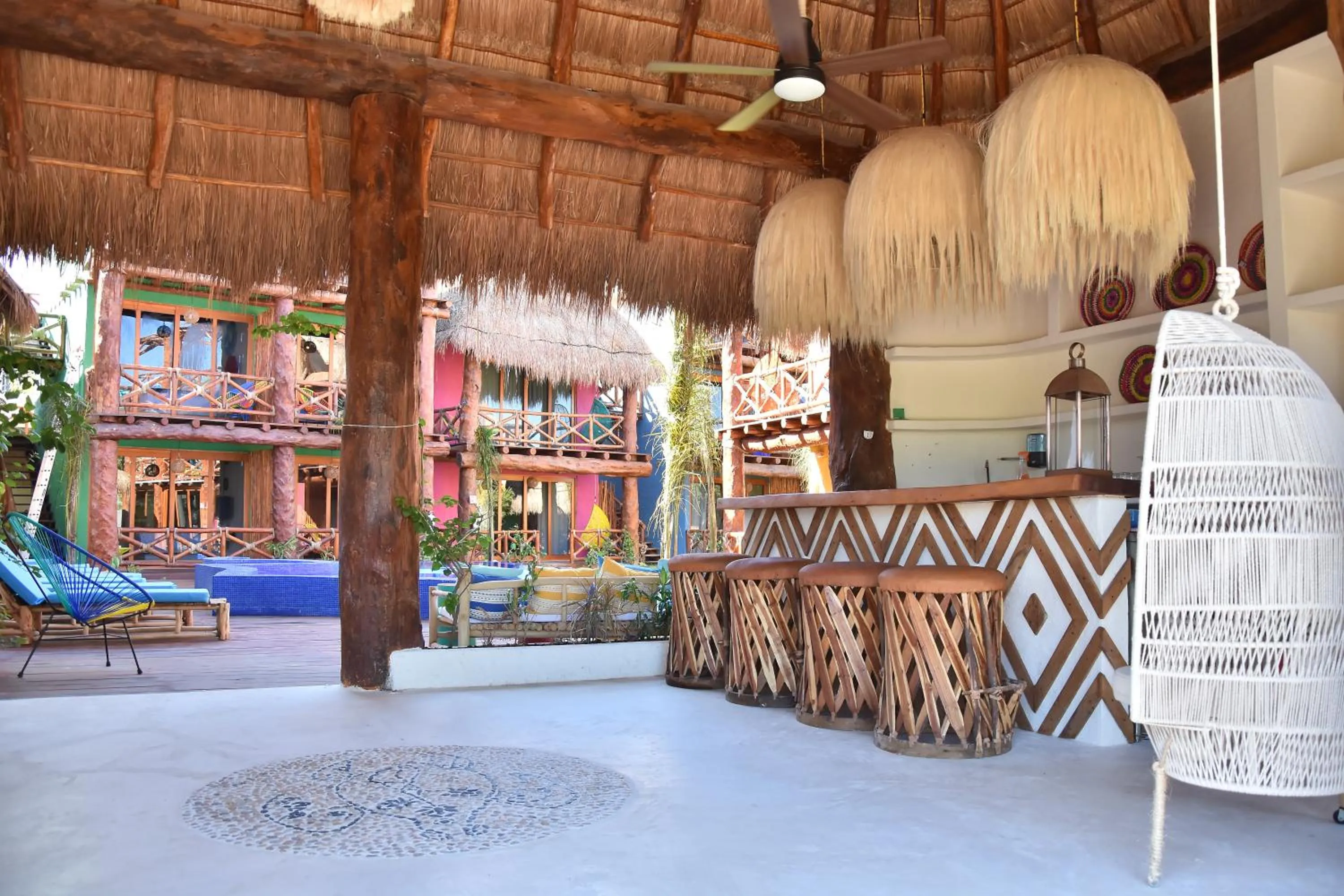 Living room in Soho Boutique Holbox - Adults Only