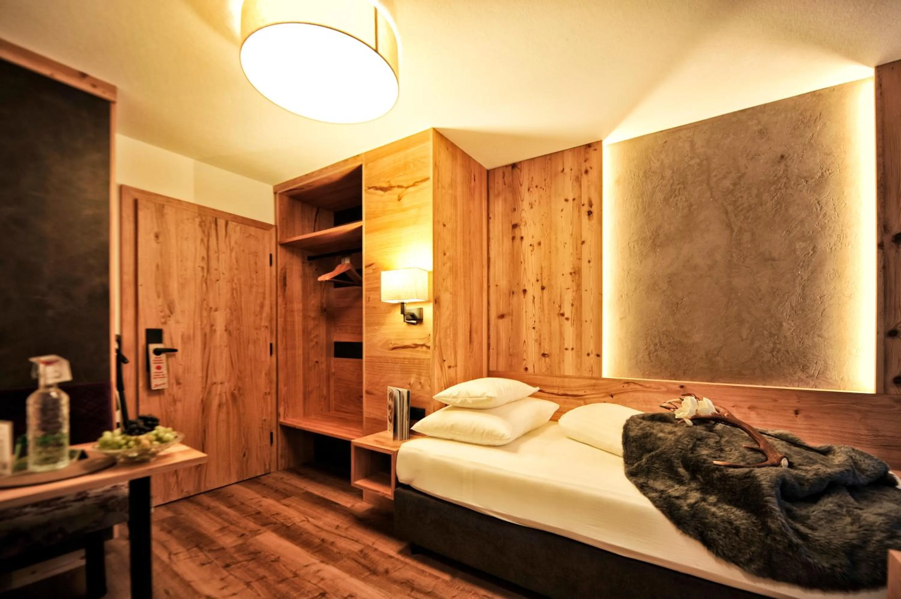 Bed in Hotel Garni Bellevue