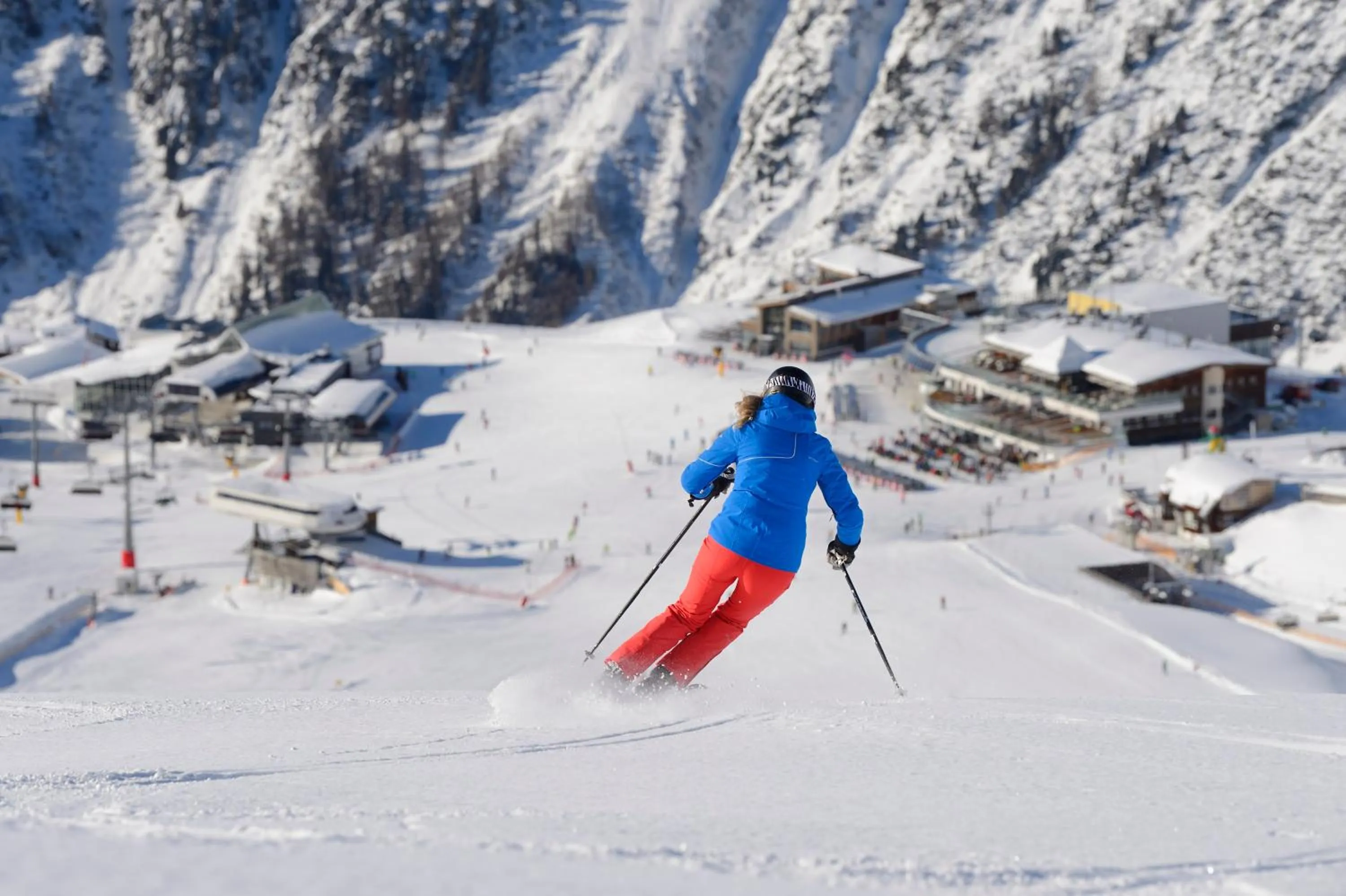 Skiing in Hotel Garni Bellevue